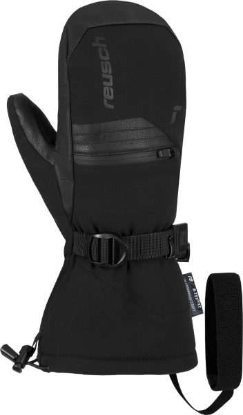 Reusch torres r tex xt mitten 6301567 7700 black front