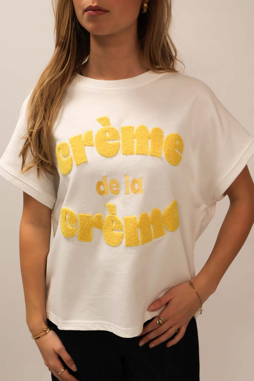 THE SHIRT PROJECT T-Shirt "Creme De La Creme" Dames