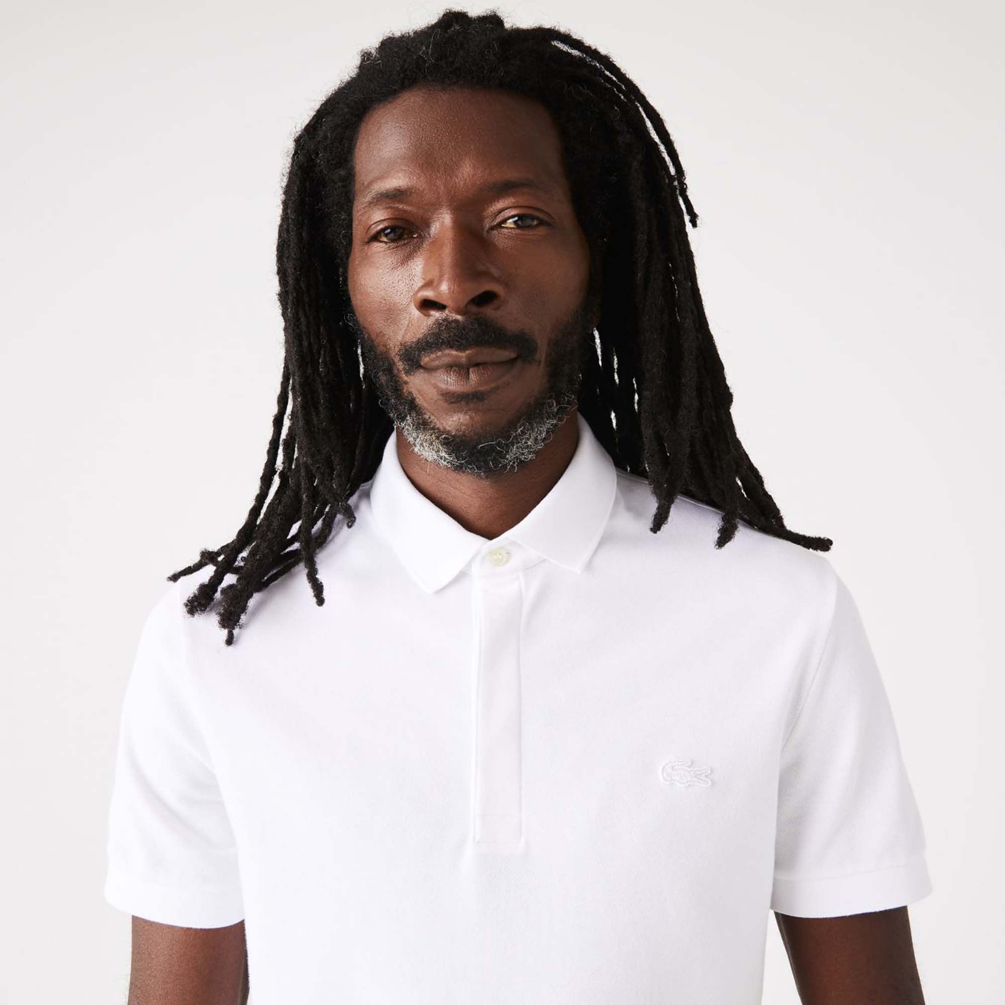 LACOSTE Paris Stretch Piqué Polo Heren