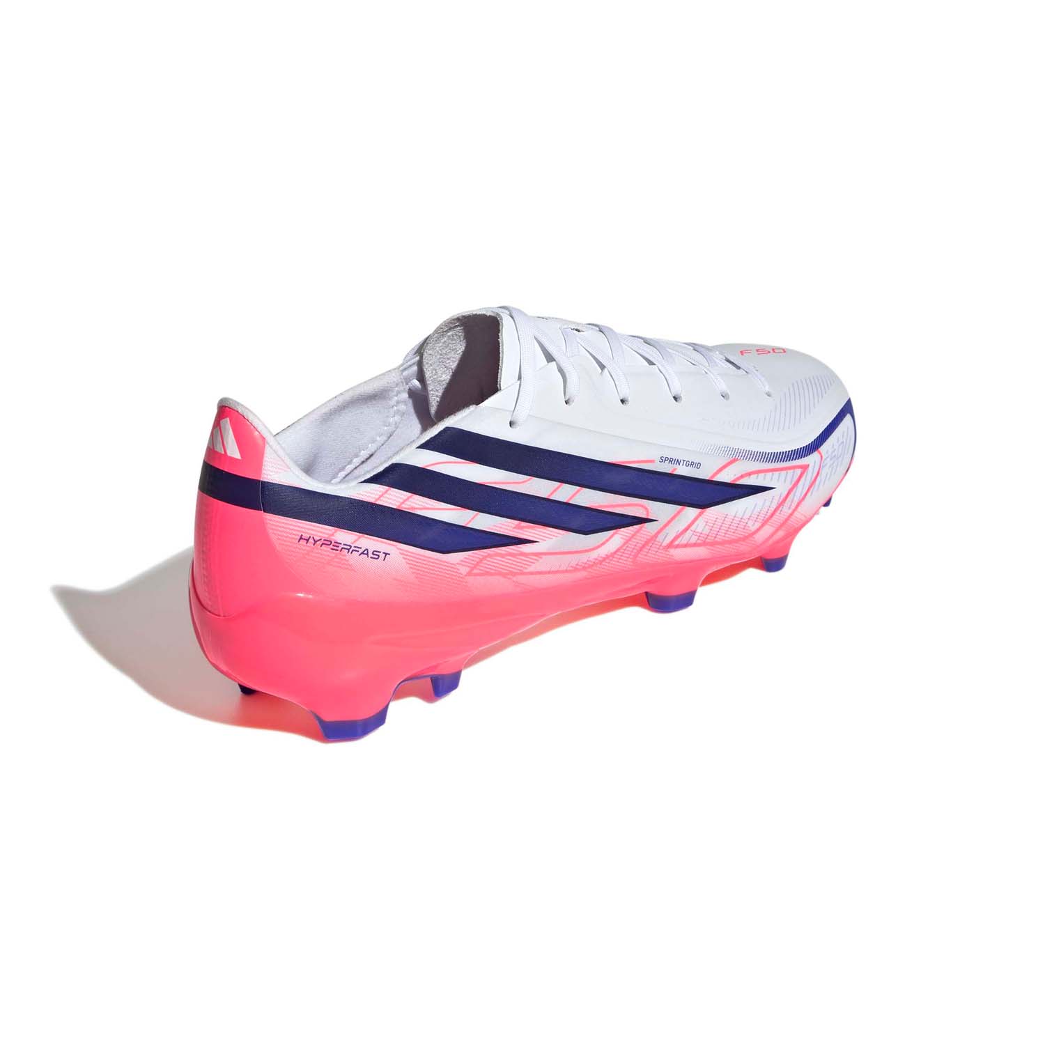 Kj3412 6 footwear photography back lateral top view white