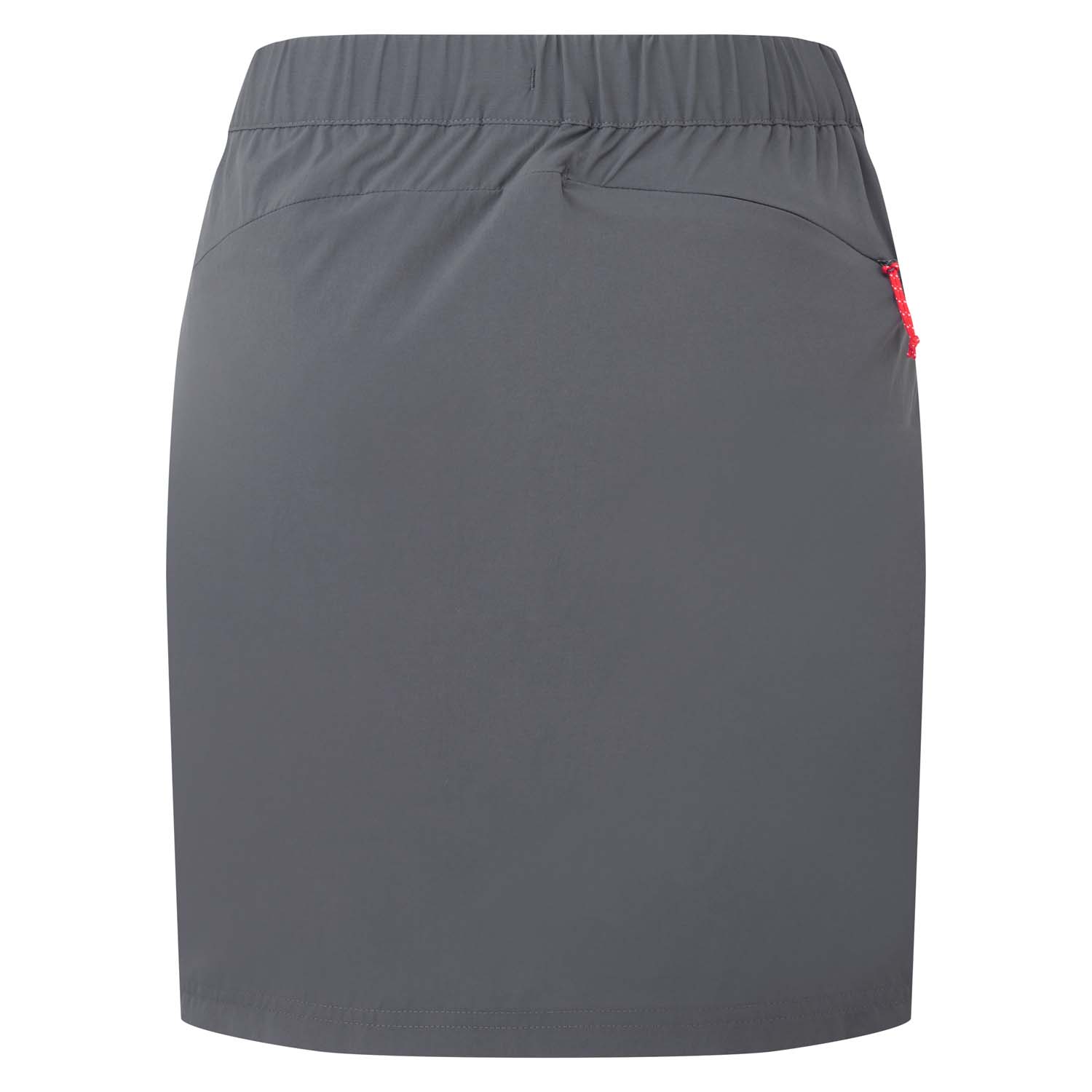Sp 007864 escape trail skort sp 01050 dark graphite back