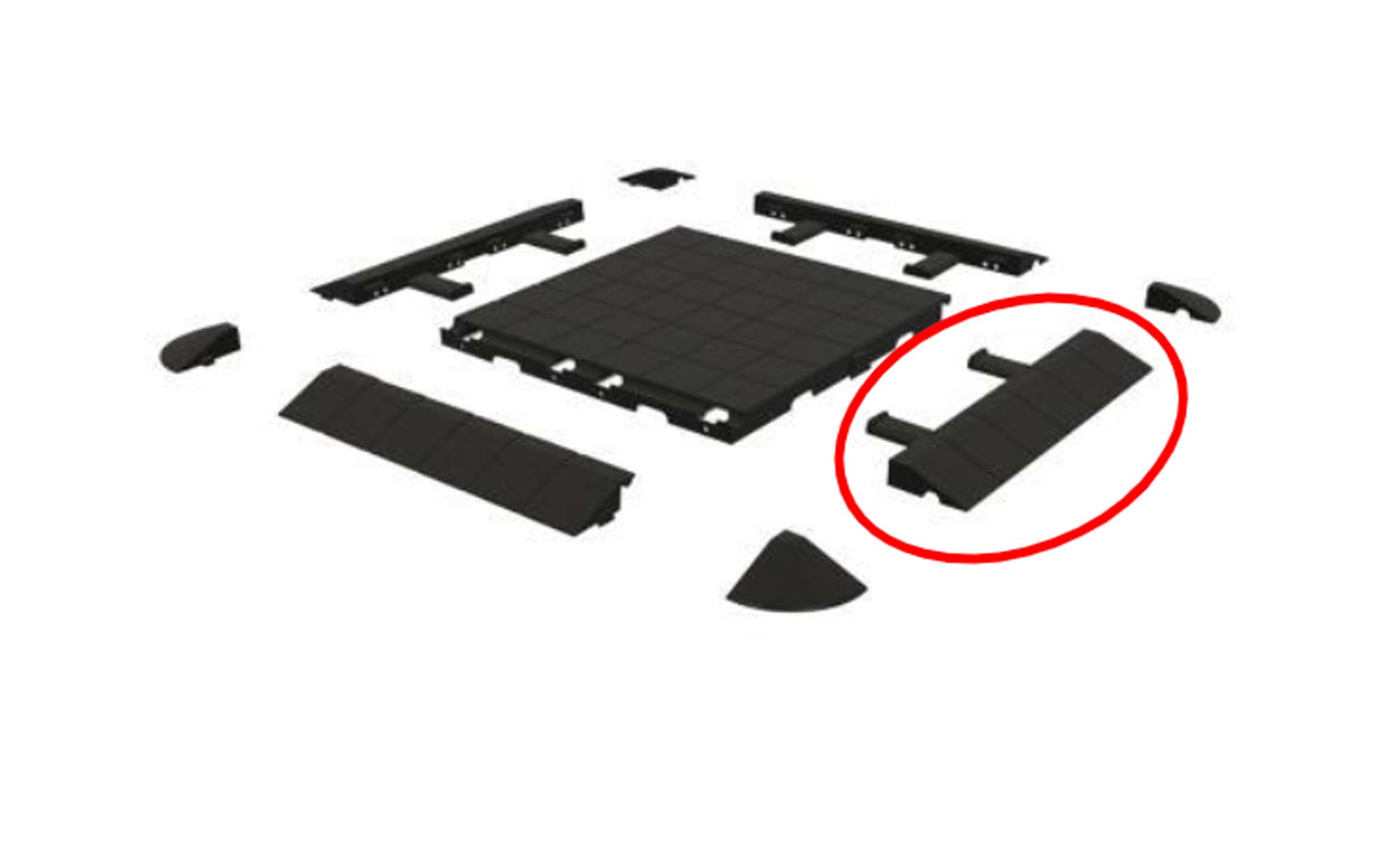 ISABELLA floor drempel zijstuk ISABELLA floor drempel zijstuk