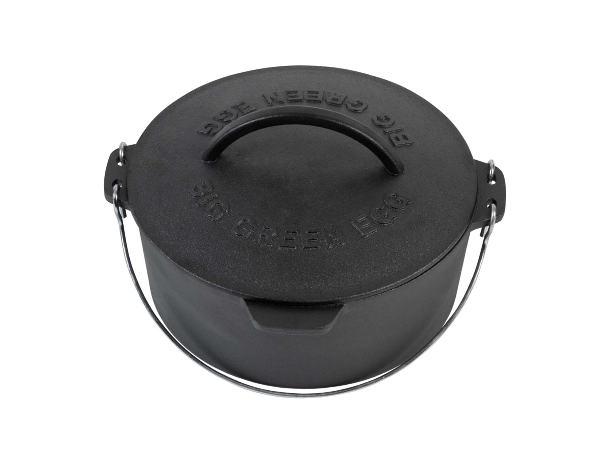 BIG GREEN EGG Cast Iron Dutch Oven BIG GREEN EGG Cast Iron Dutch Oven