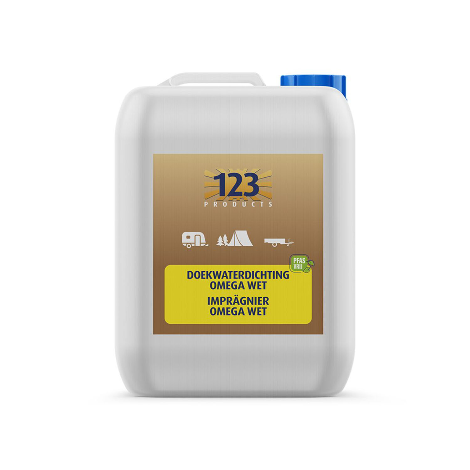 123 PRODUCTS Omega Wet Doekwaterdicht 2.5 Liter