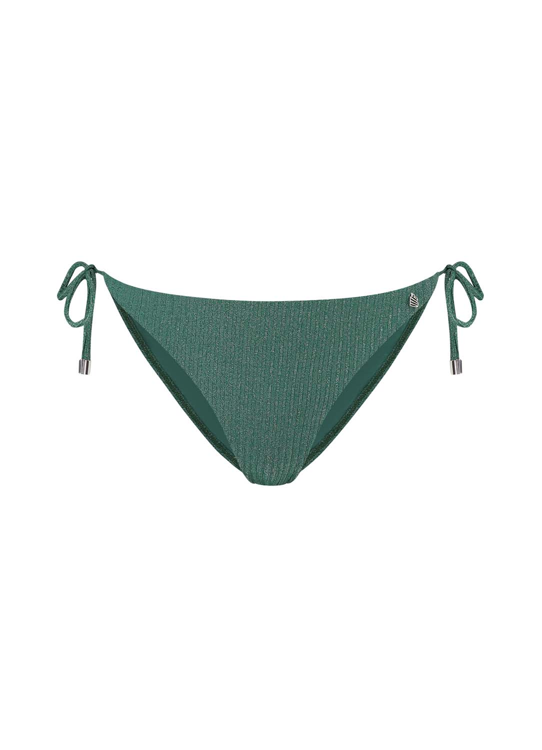 BEACHLIFE Green Glitter strik bikinibroekje Dames