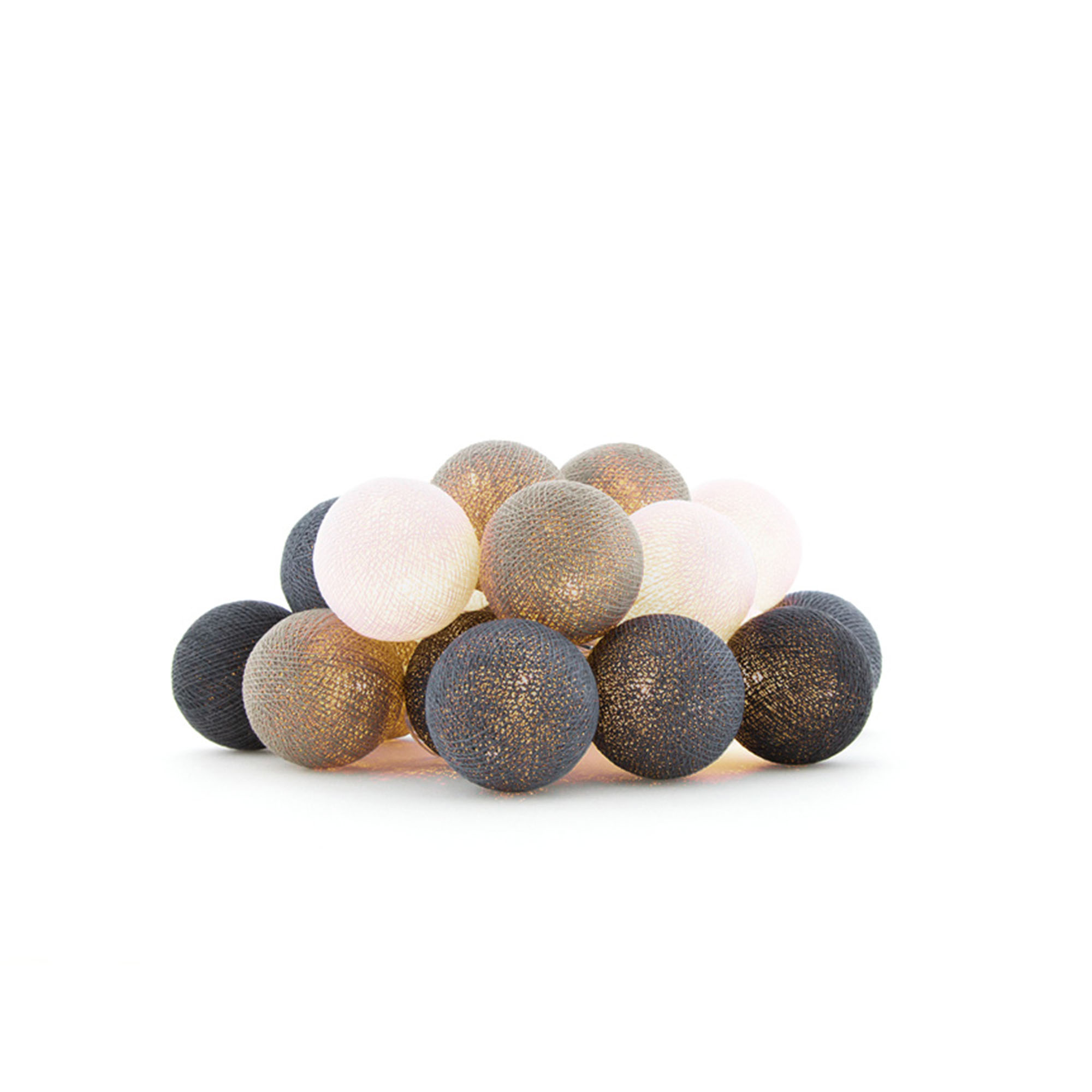 COTTON BALL Cotton ball Outdoor Sfeerverlichting Grijs COTTON BALL Cotton ball Outdoor Sfeerverlichting Grijs