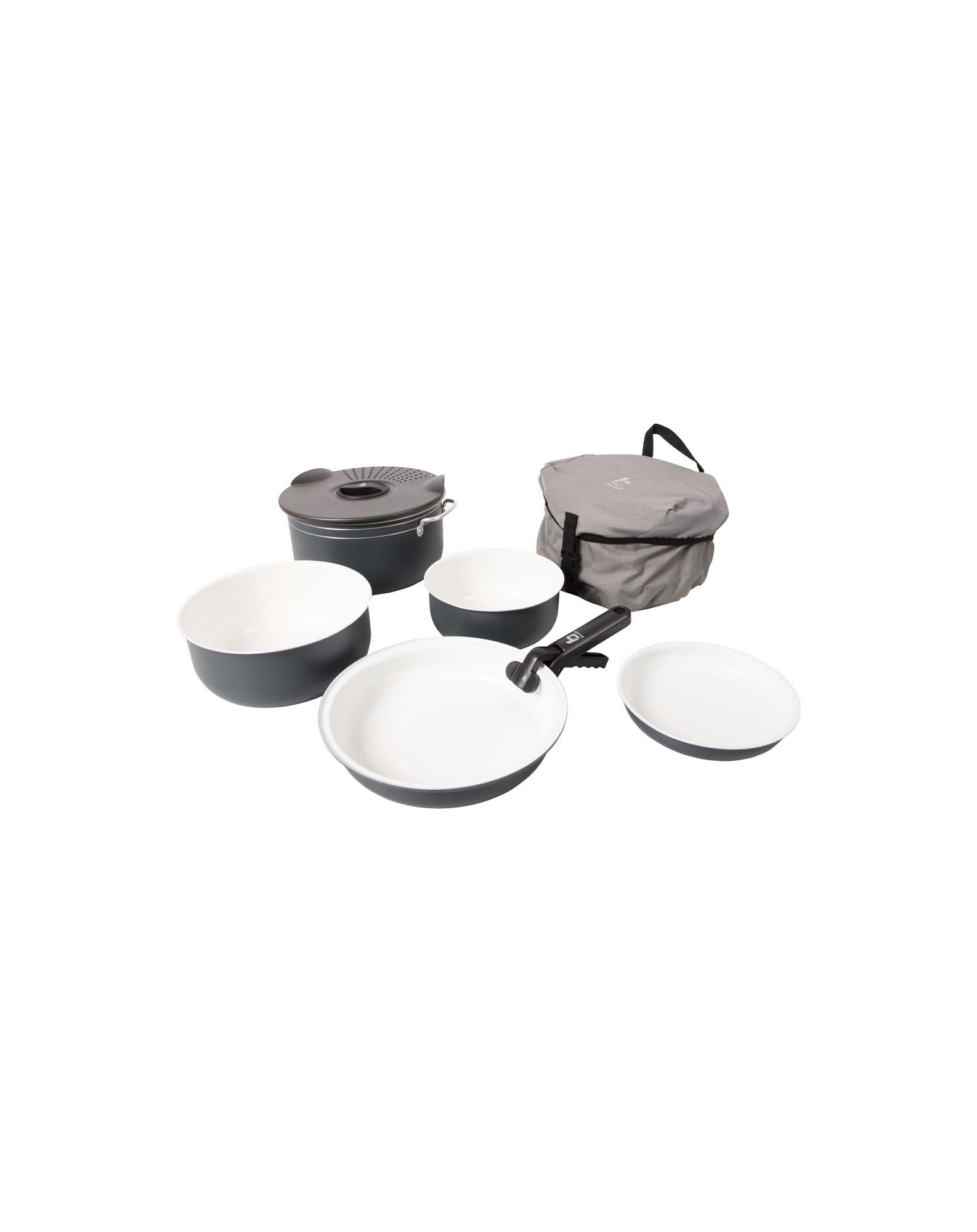 BO CAMP Pannenset Camping Ceramic 7-dlg