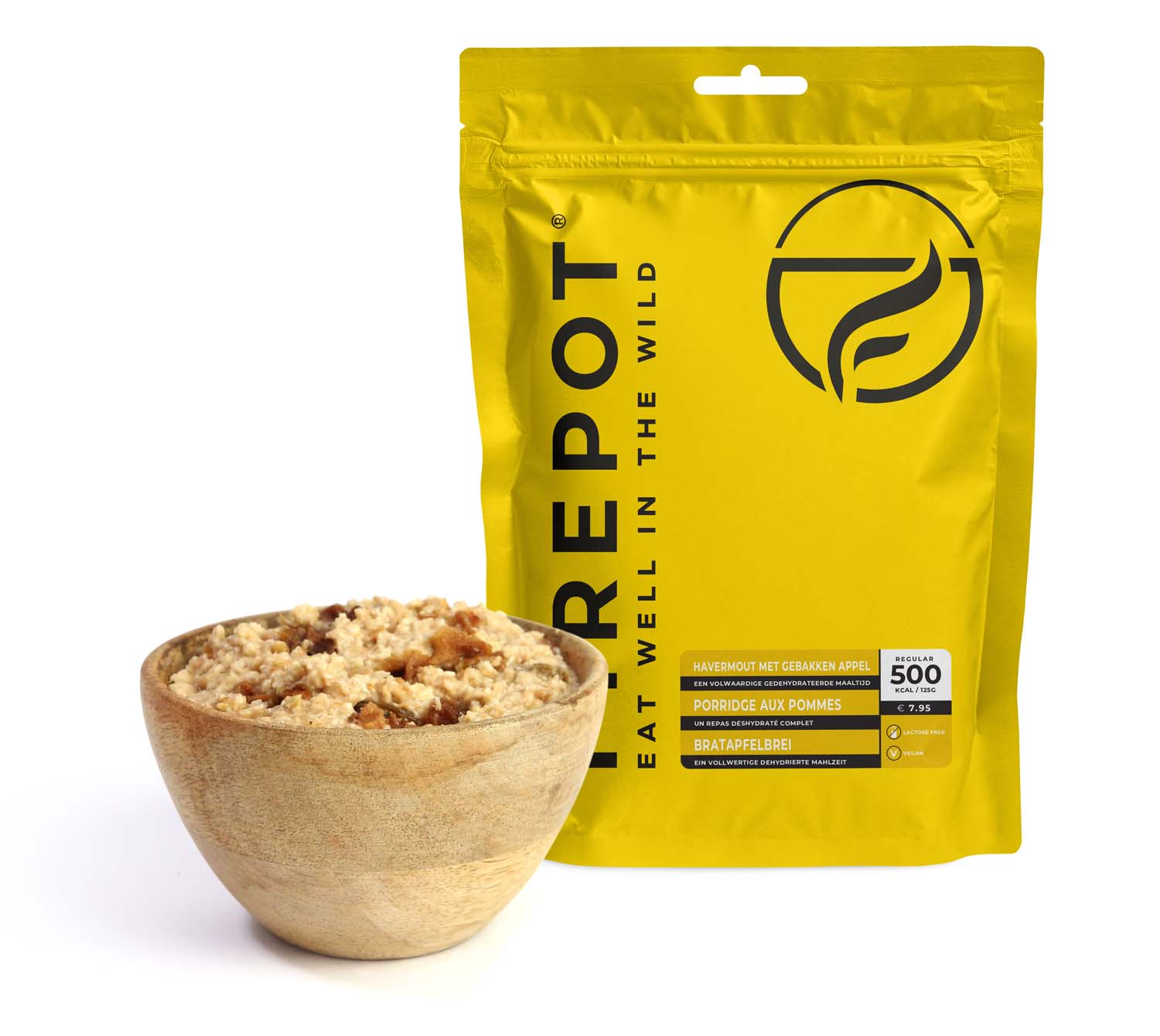 FIREPOT Havermout met Gebakken Appel Regular Maaltijd