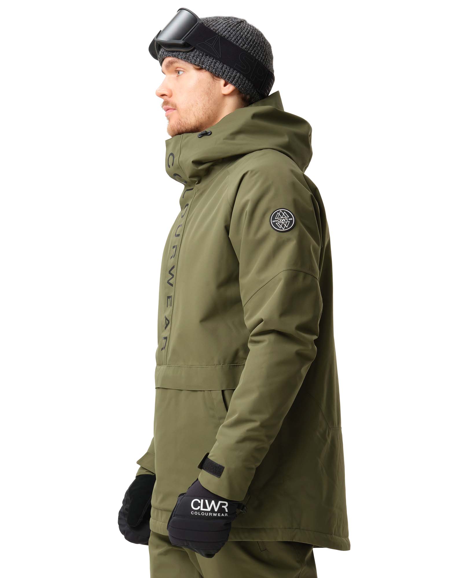 7210297 m signature anorak dk olive 2