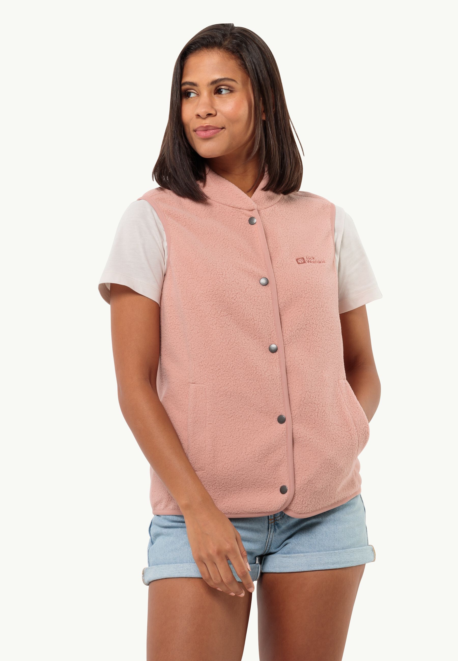 JACK WOLFSKIN Light Curl Vest Dames JACK WOLFSKIN Light Curl Vest Dames