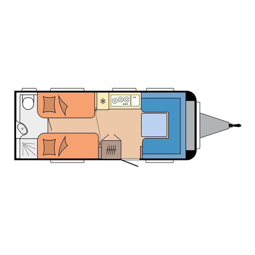Indeling Hobby Excellent Edition 540 WLU
