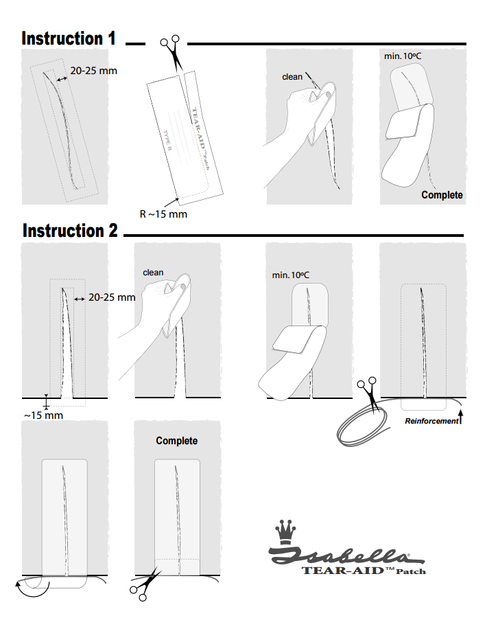 ISABELLA Repairset Pvc