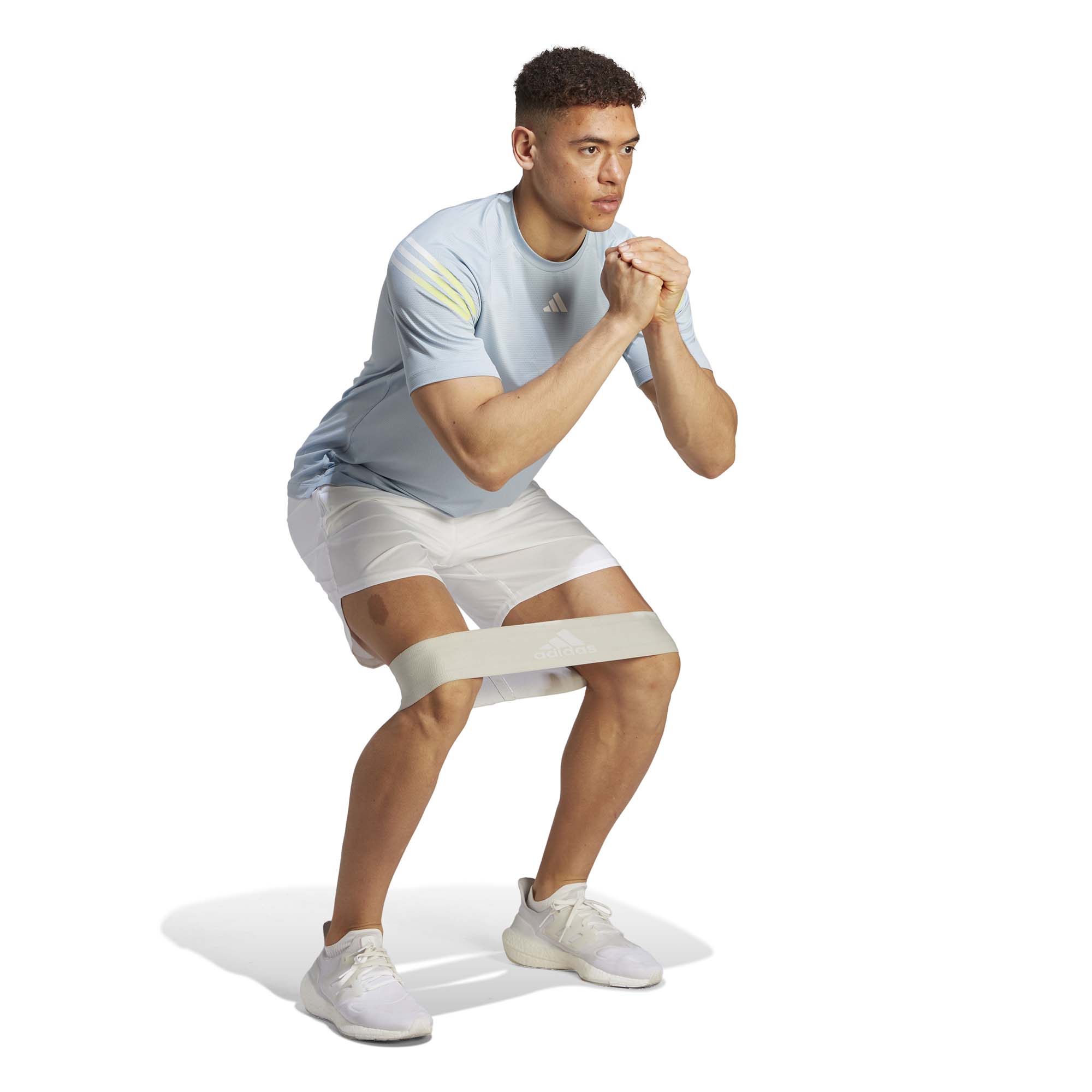 ADIDAS Train Icons 3-strepen Trainingsshirt  Heren