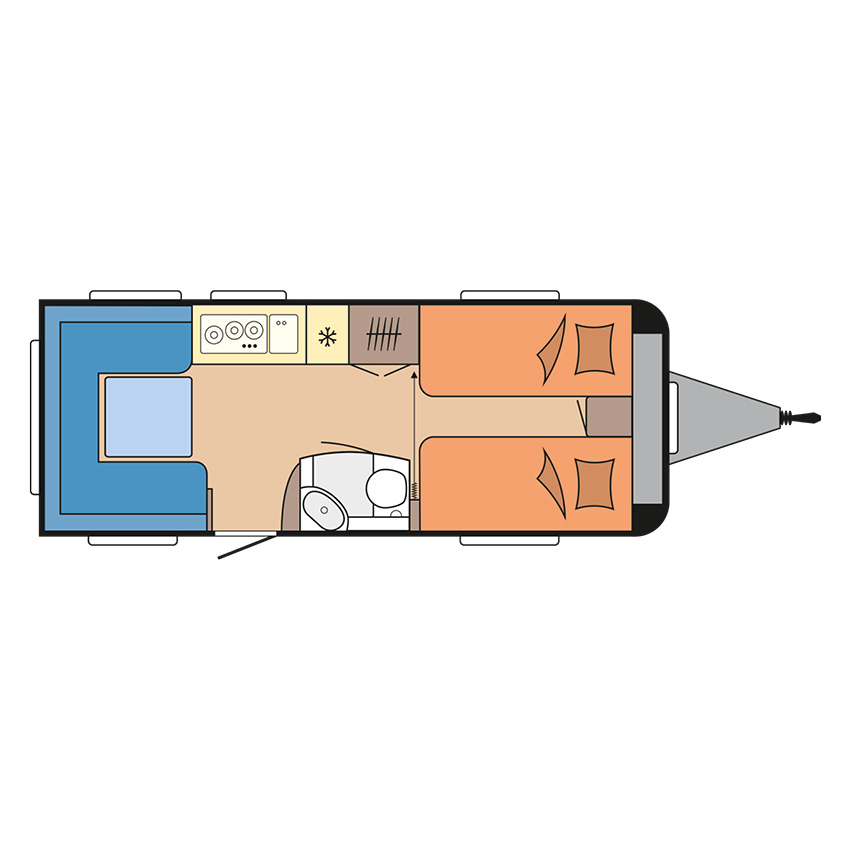 Indeling Hobby De Luxe 540 UL