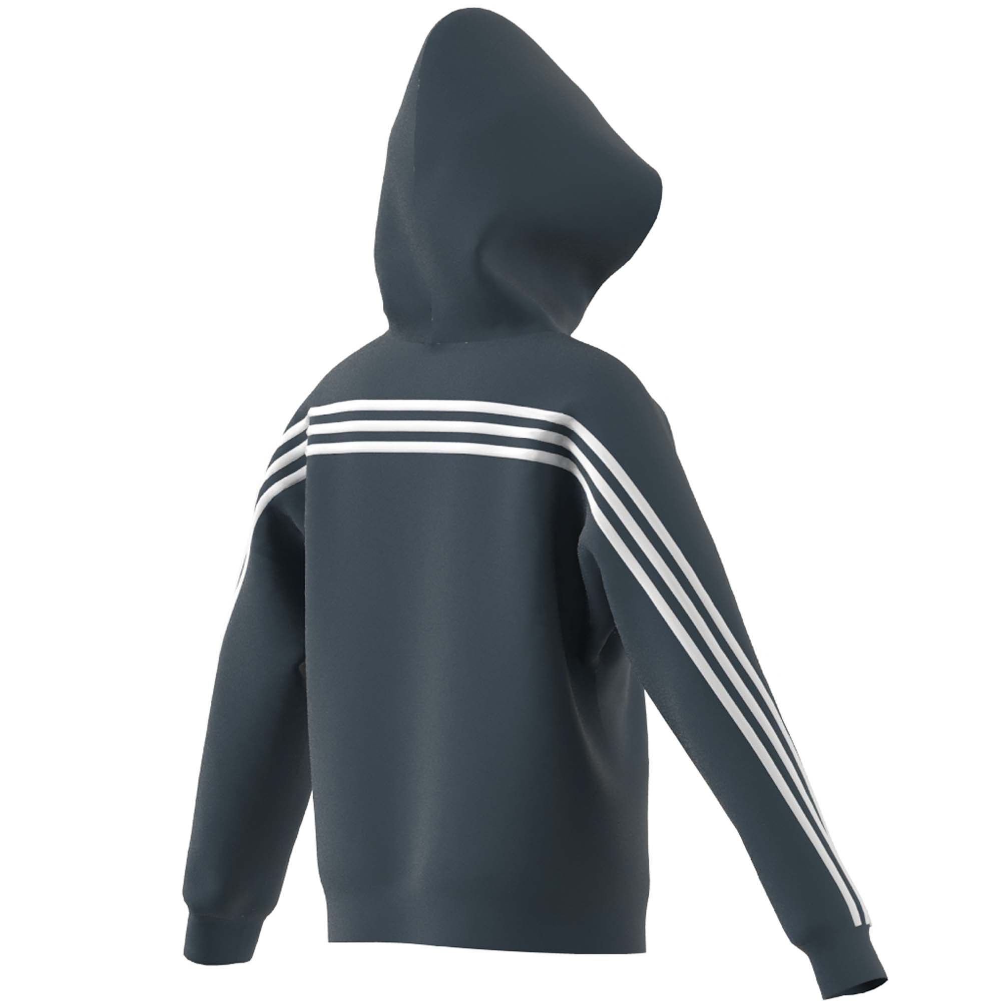 ADIDAS Future Icons 3-strepen Vest met Capuchon Junior Junior ADIDAS Future Icons 3-strepen Vest met Capuchon Junior Junior