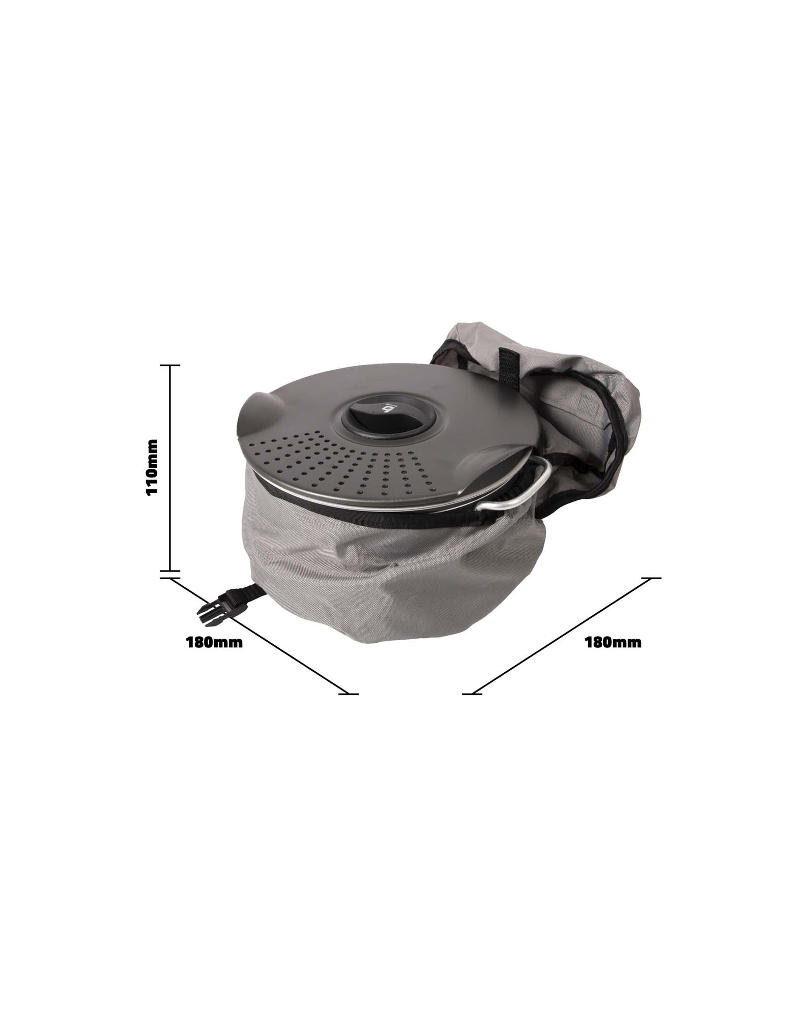 BO CAMP Pannenset Camping Ceramic 7-dlg BO CAMP Pannenset Camping Ceramic 7-dlg