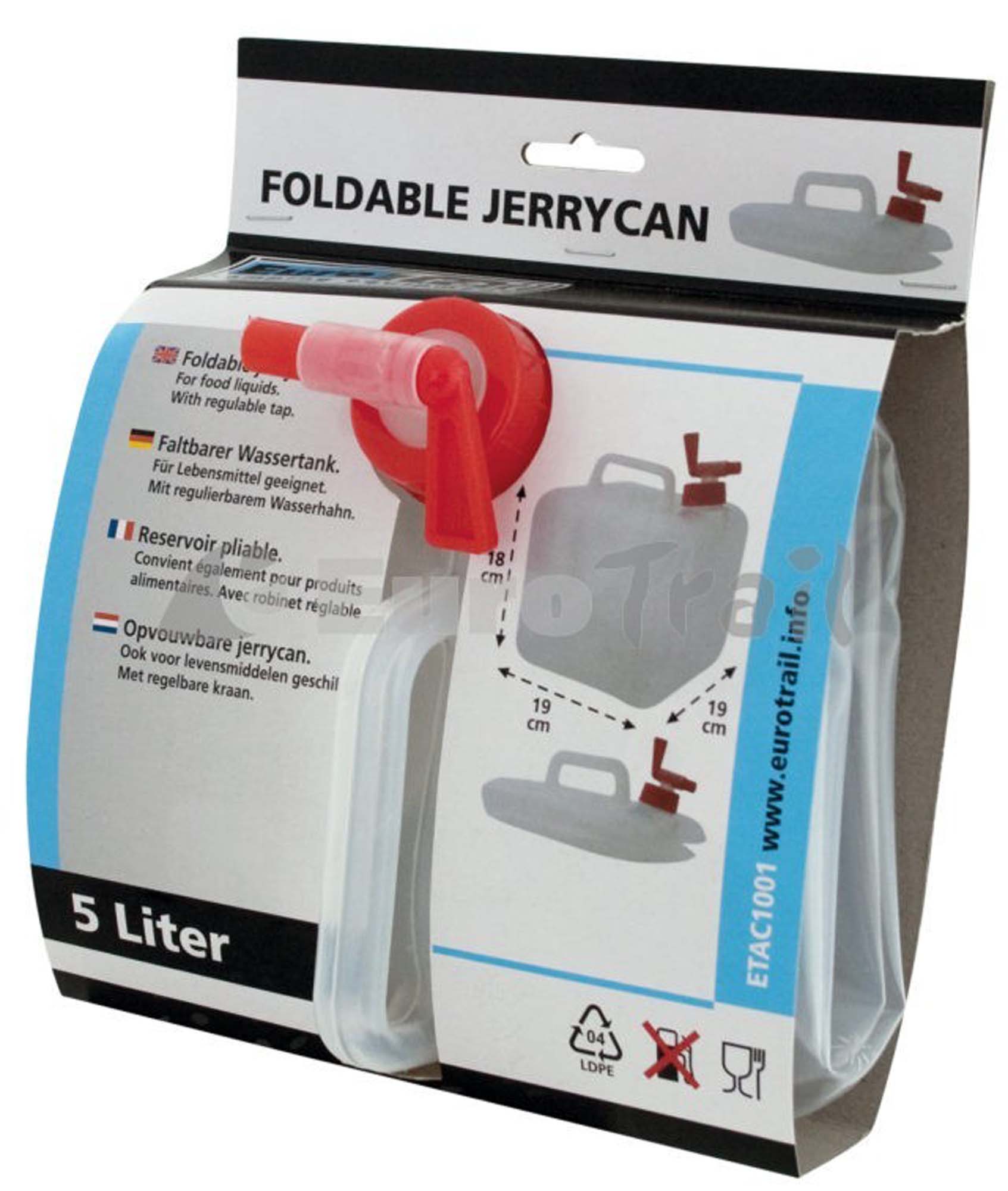 EUROTRAIL Jerrycan 10 Ltr EUROTRAIL Jerrycan 10 Ltr