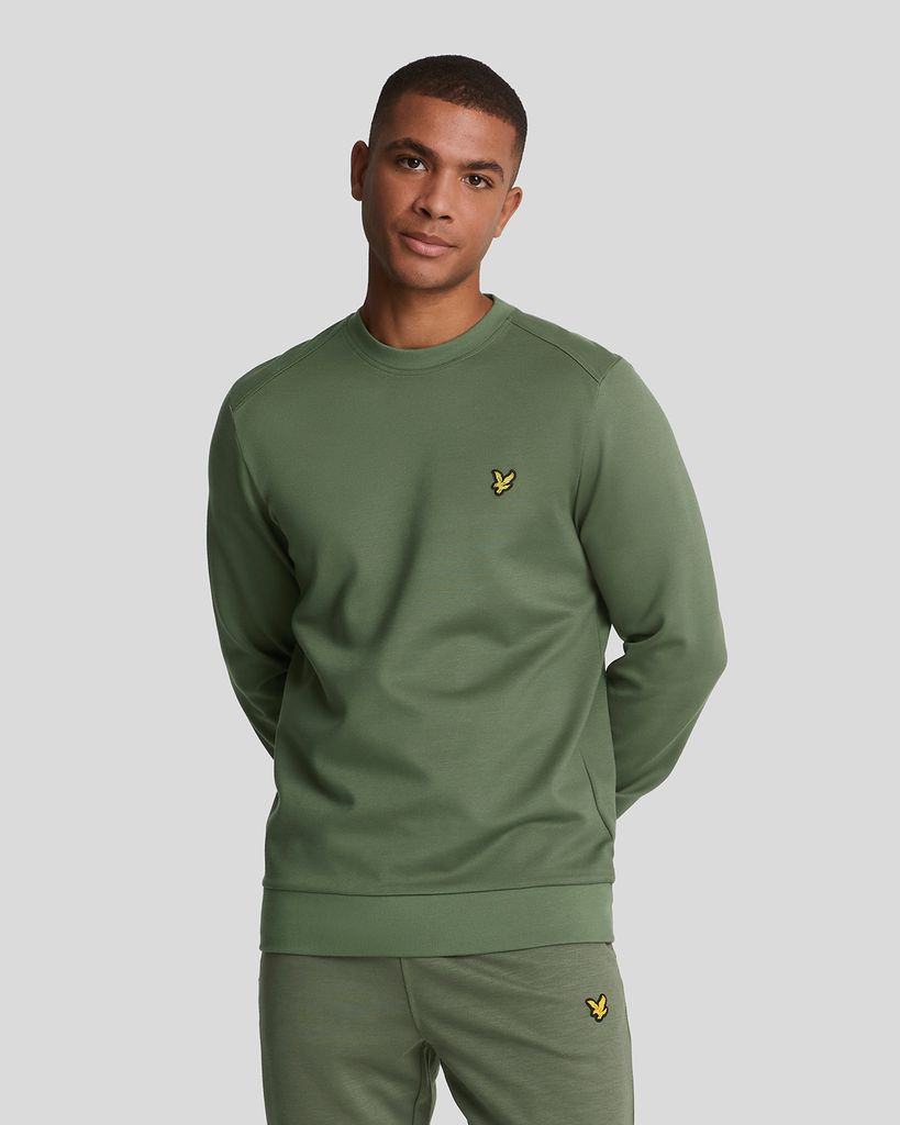 LYLE AND SCOTT Crew Neck Fly Fleece Sweatshirt Heren LYLE AND SCOTT Crew Neck Fly Fleece Sweatshirt Heren