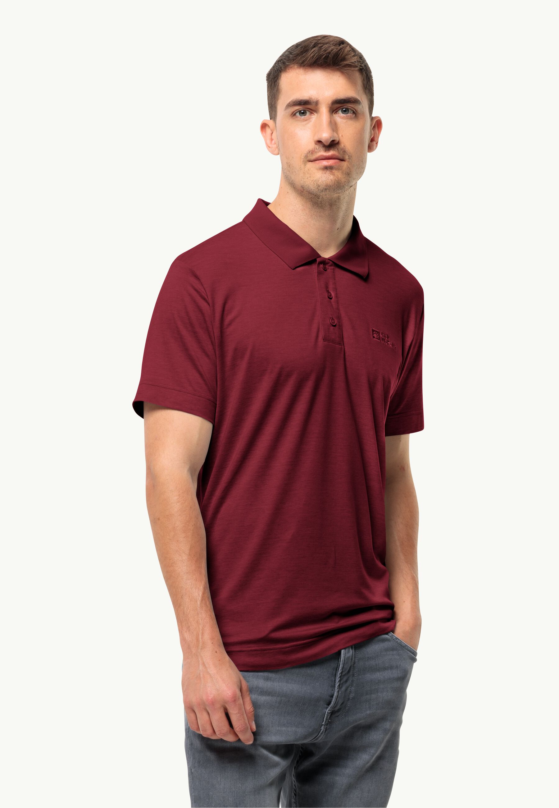 JACK WOLFSKIN Travel Polo Heren JACK WOLFSKIN Travel Polo Heren