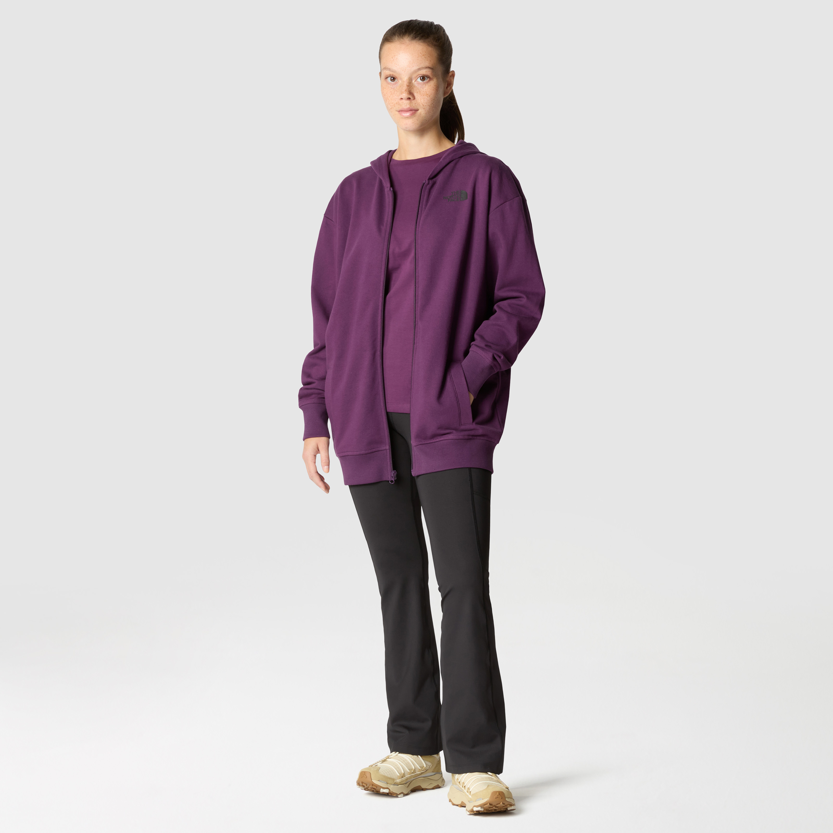 THE NORTH FACE Simple Dome Full Zip Hoodie Dames THE NORTH FACE Simple Dome Full Zip Hoodie Dames