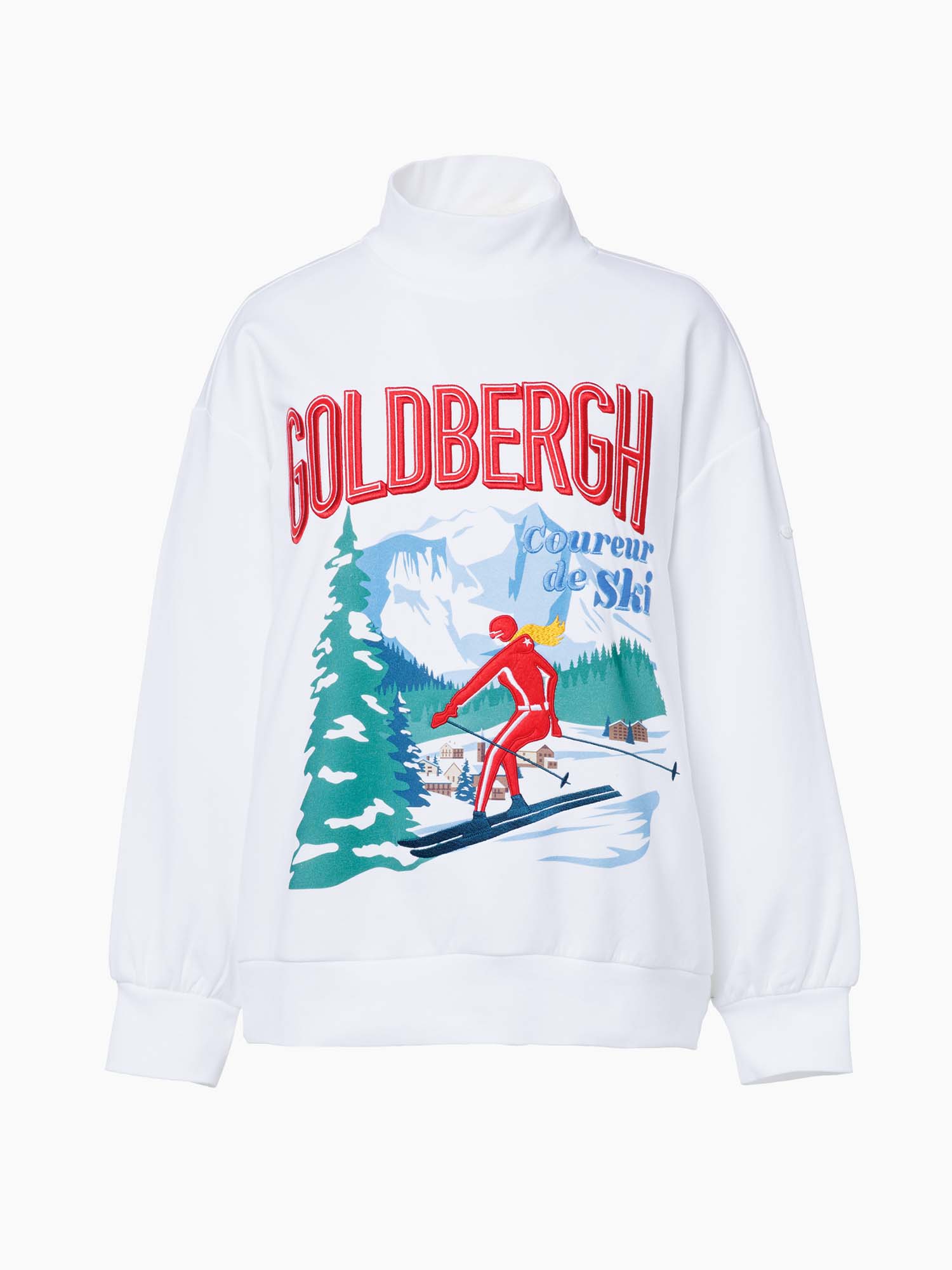 GOLDBERGH La Montagne Crew Neck Sweater Dames