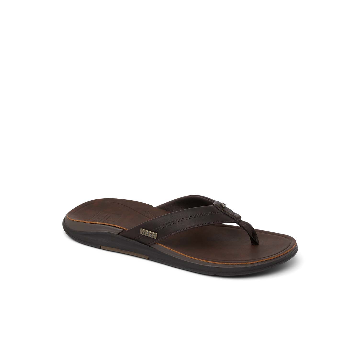 REEF Leather Offshore Slippers Heren