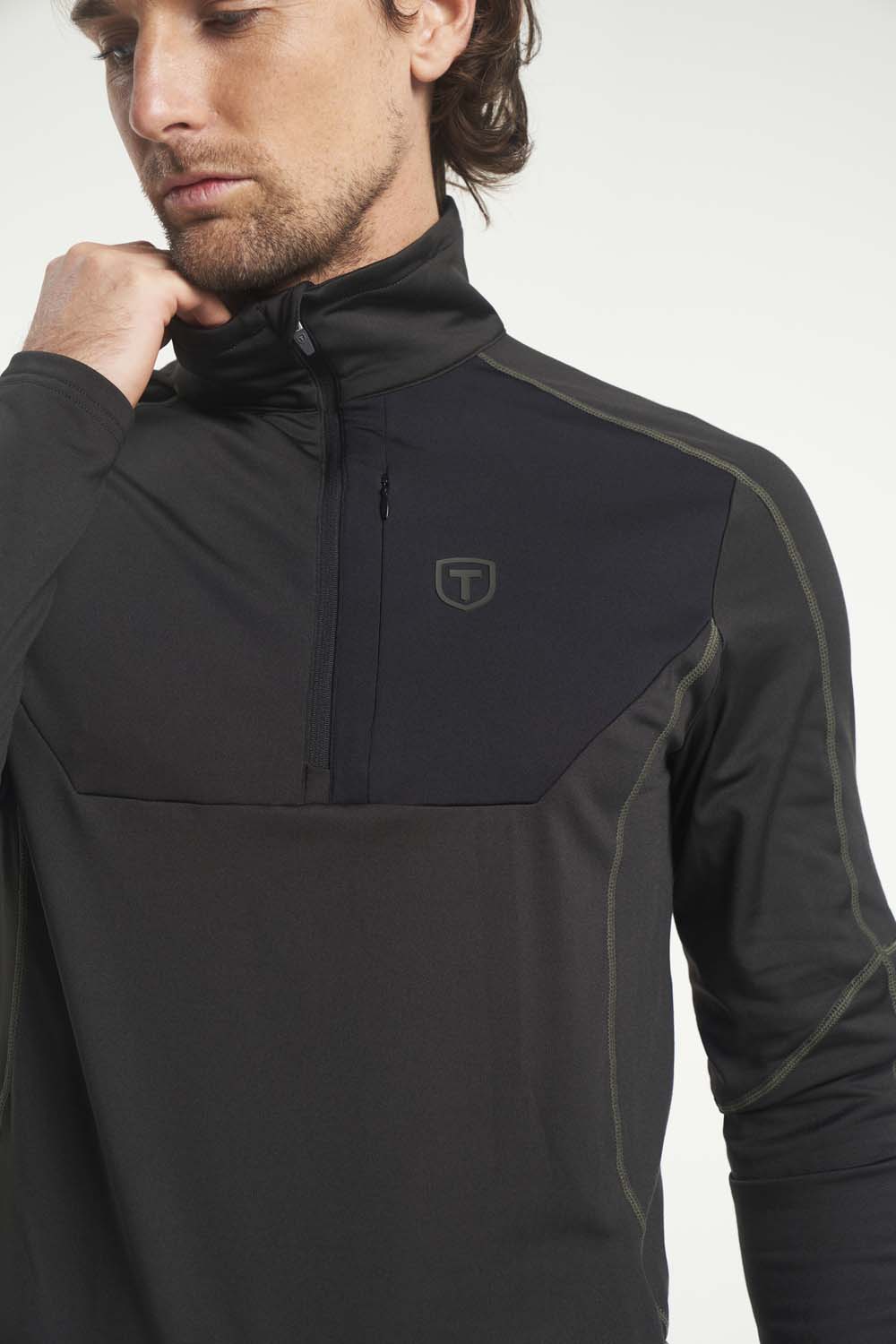 TENSON txlite half zip m Heren