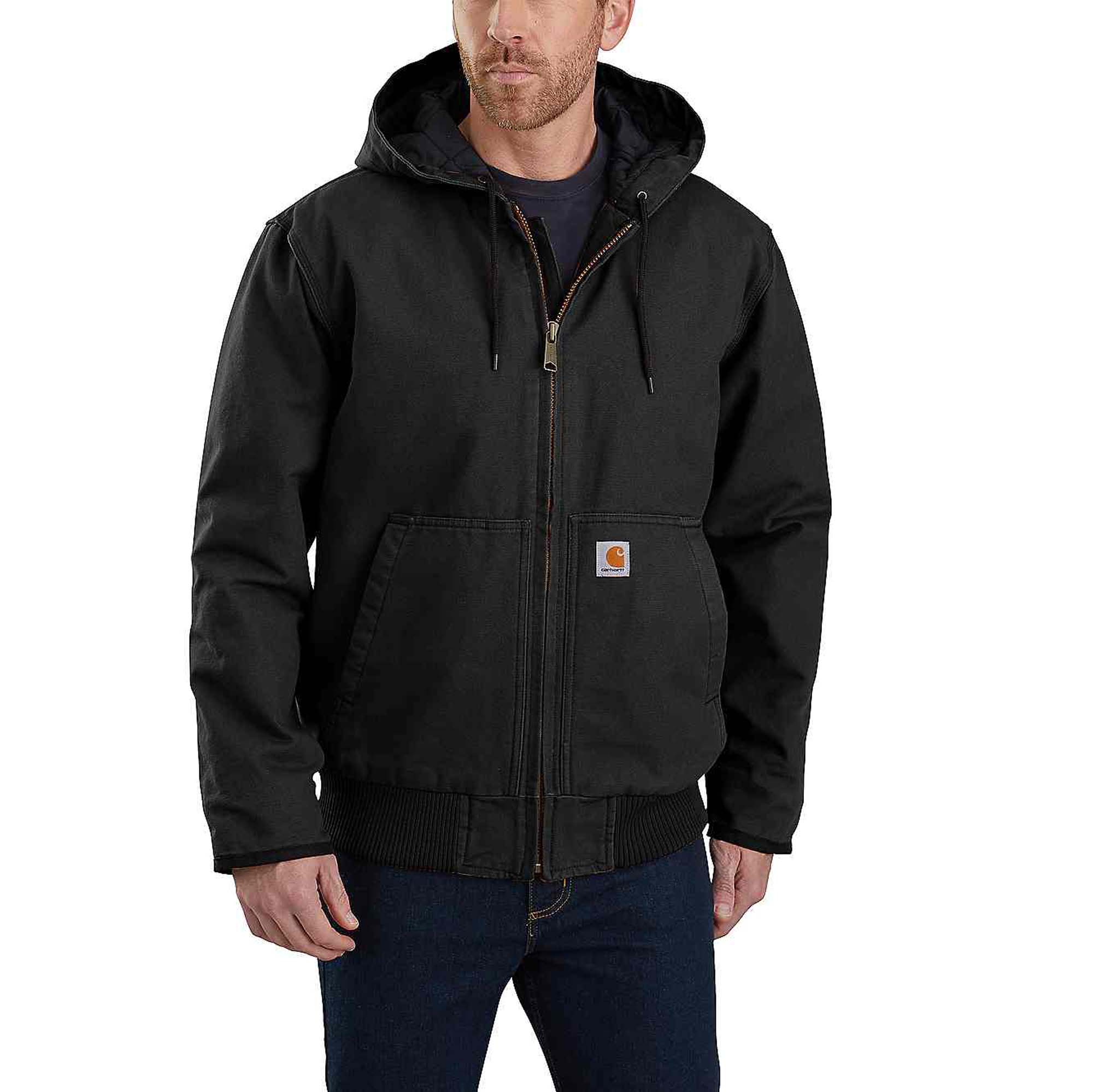 CARHARTT Washed Duck Insulated Active Jack Heren