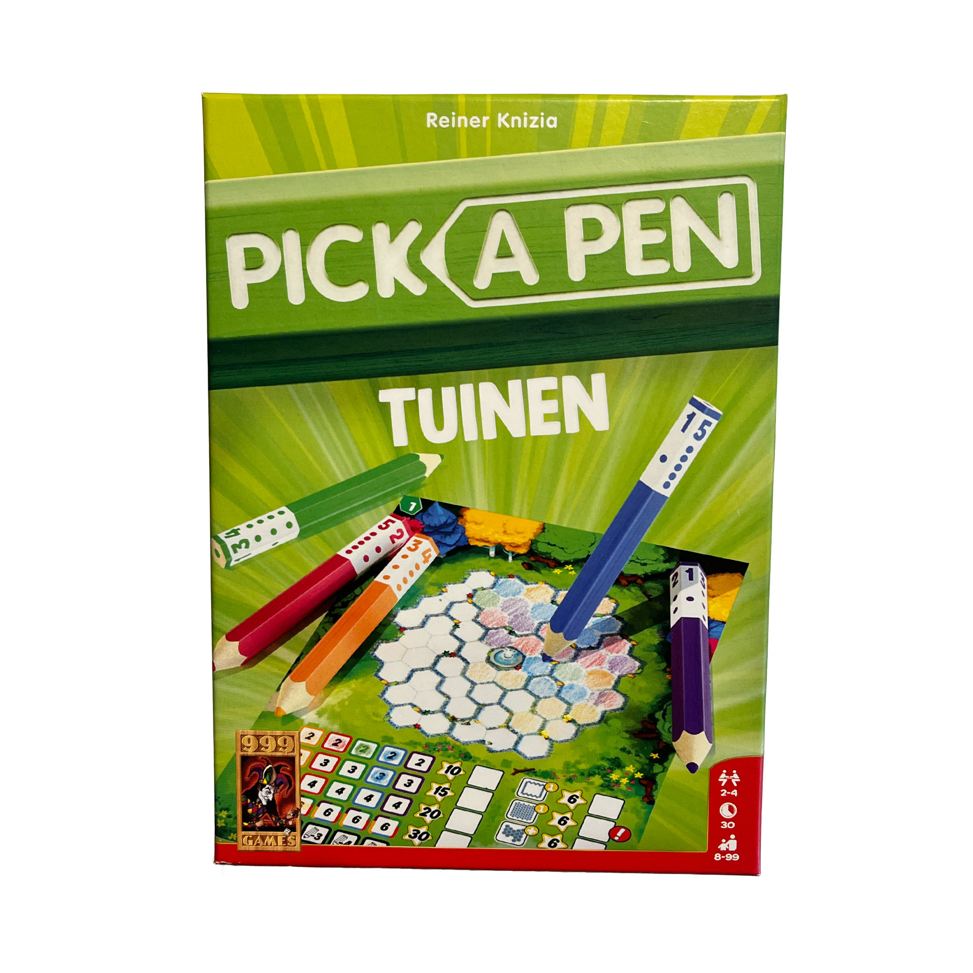 999 games Pick a Pen Tuinen - Dobbelspel