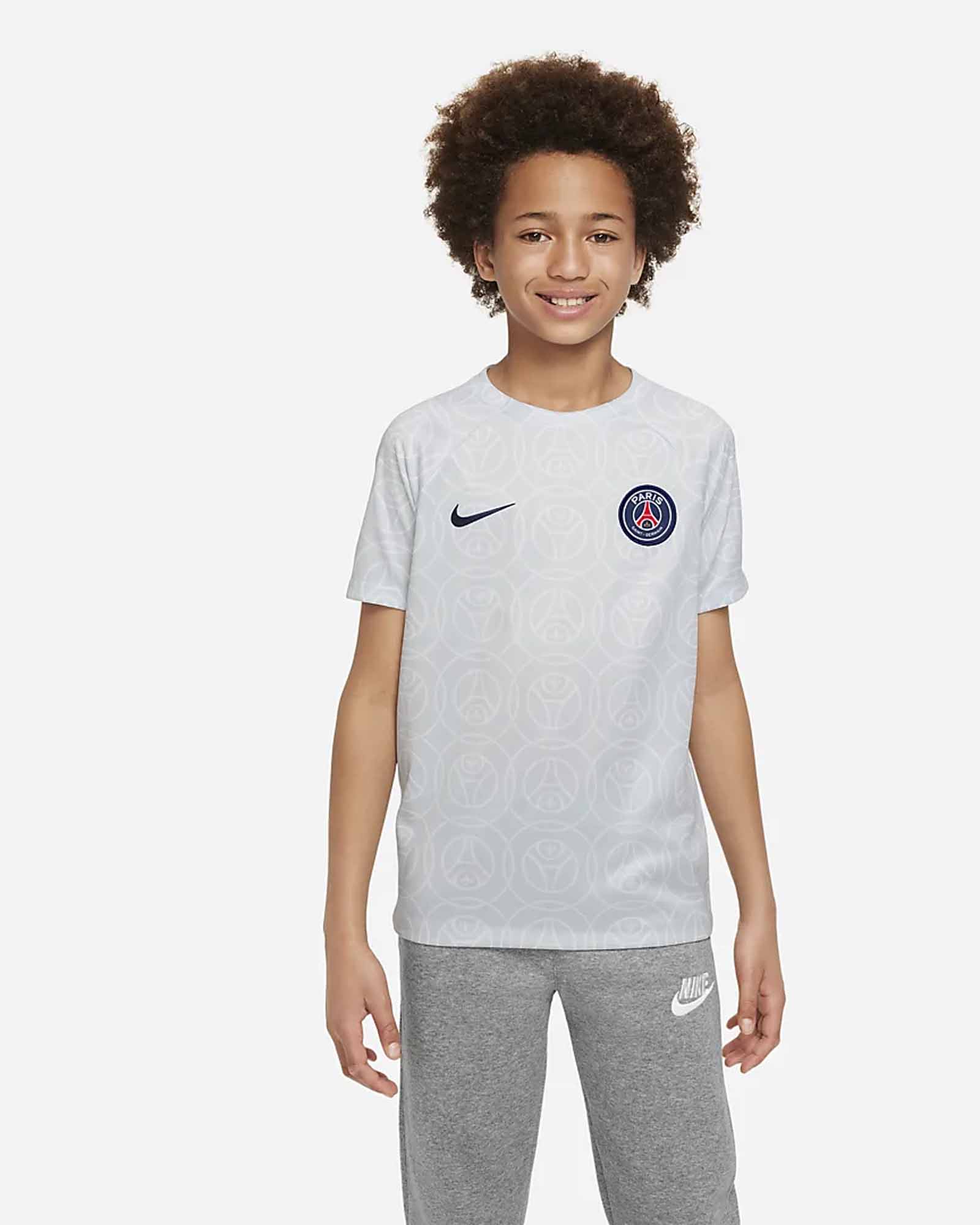 NIKE Psg Jongens T-shirt Blauw