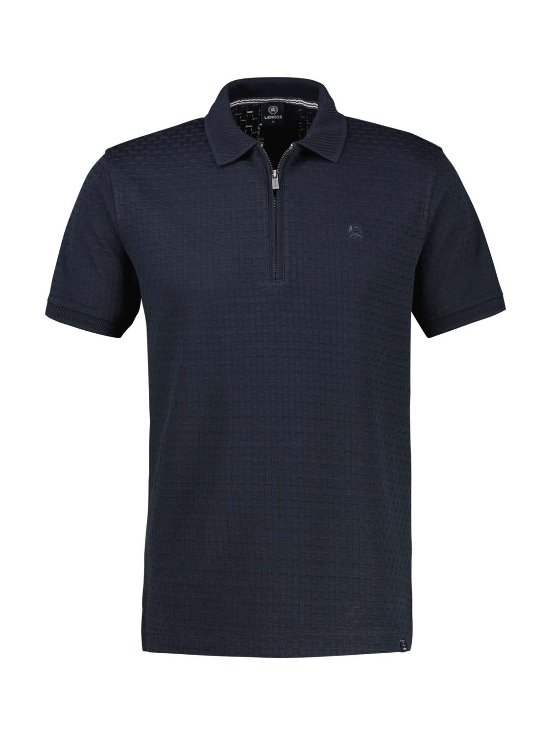 LERROS Poloshirt met ritssluiting Heren