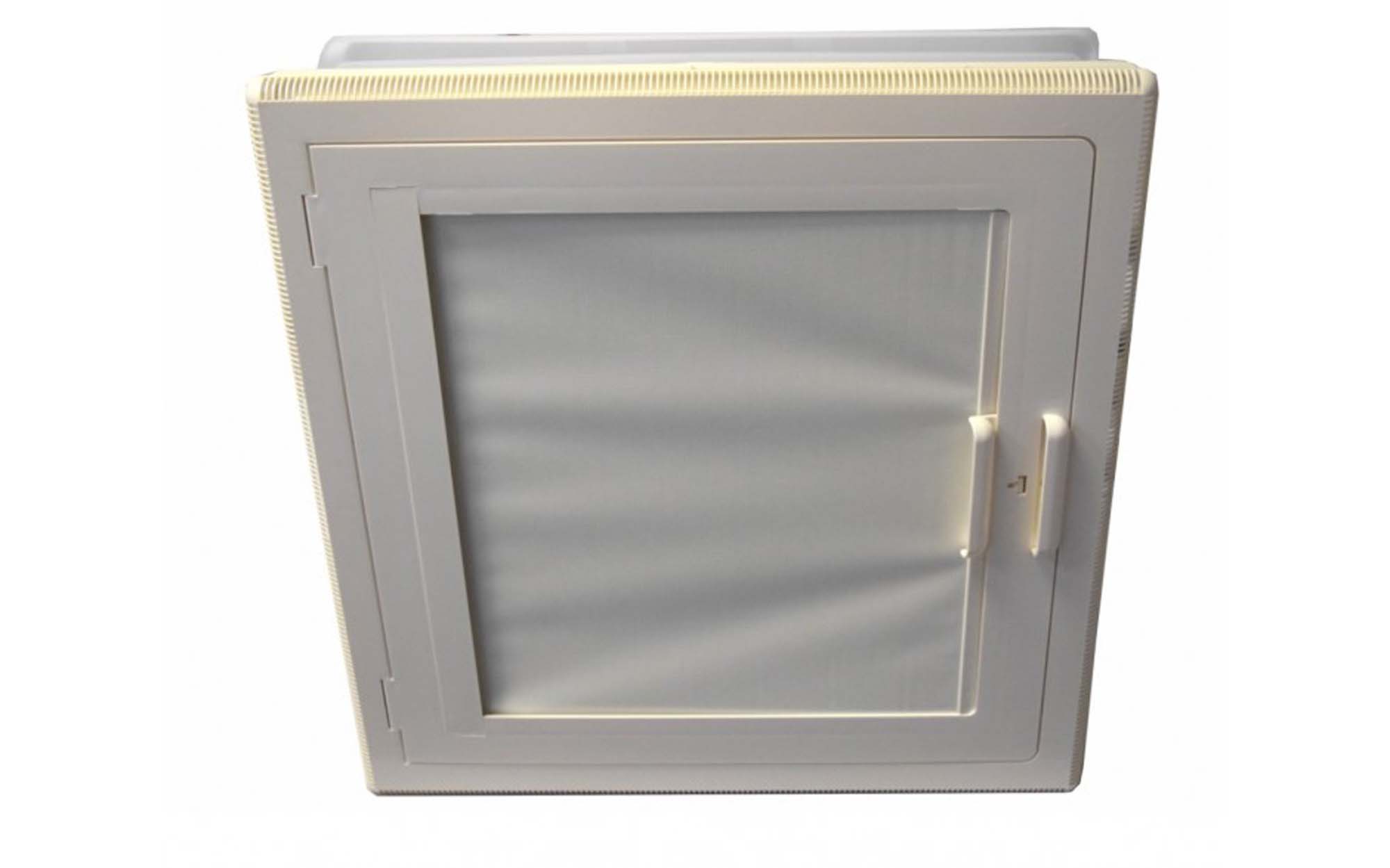 MPK dakluik 40x40cm incl gaas en rollo MPK dakluik 40x40cm incl gaas en rollo