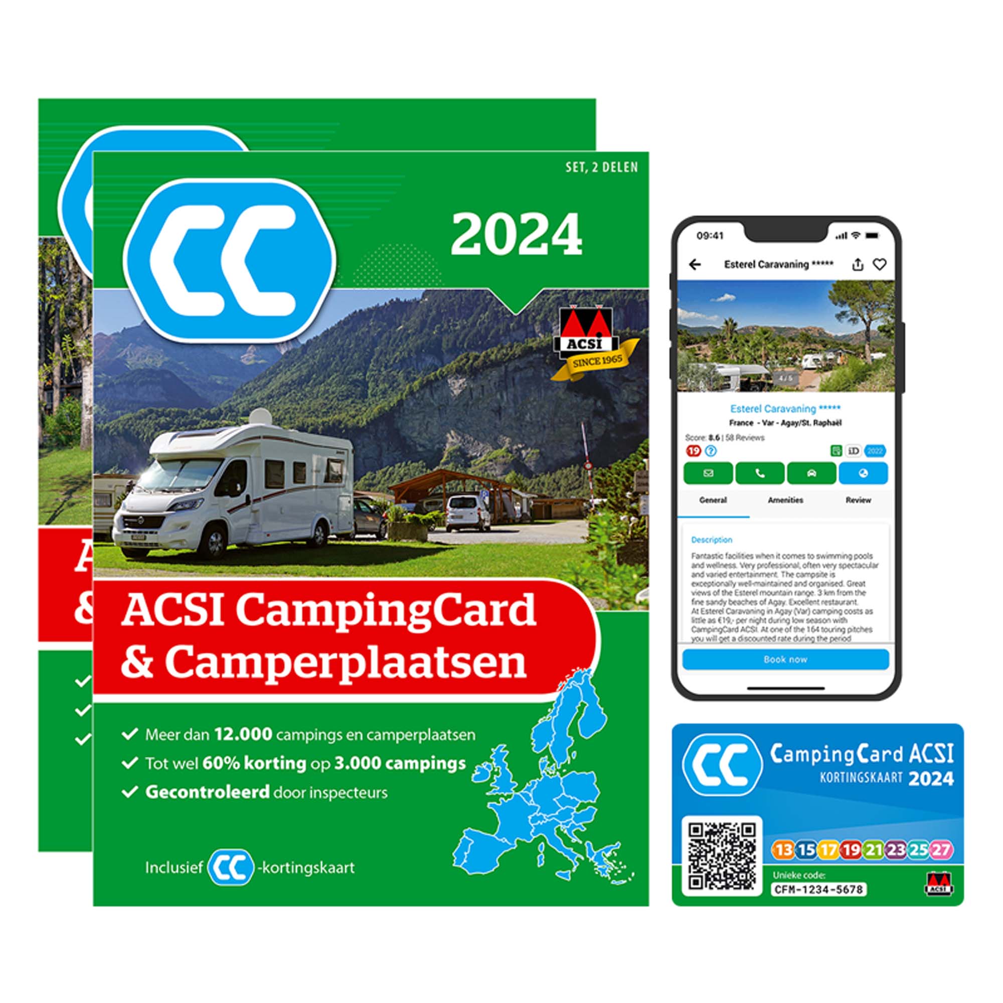 ACSI campingcard & camperplaatsen 2024