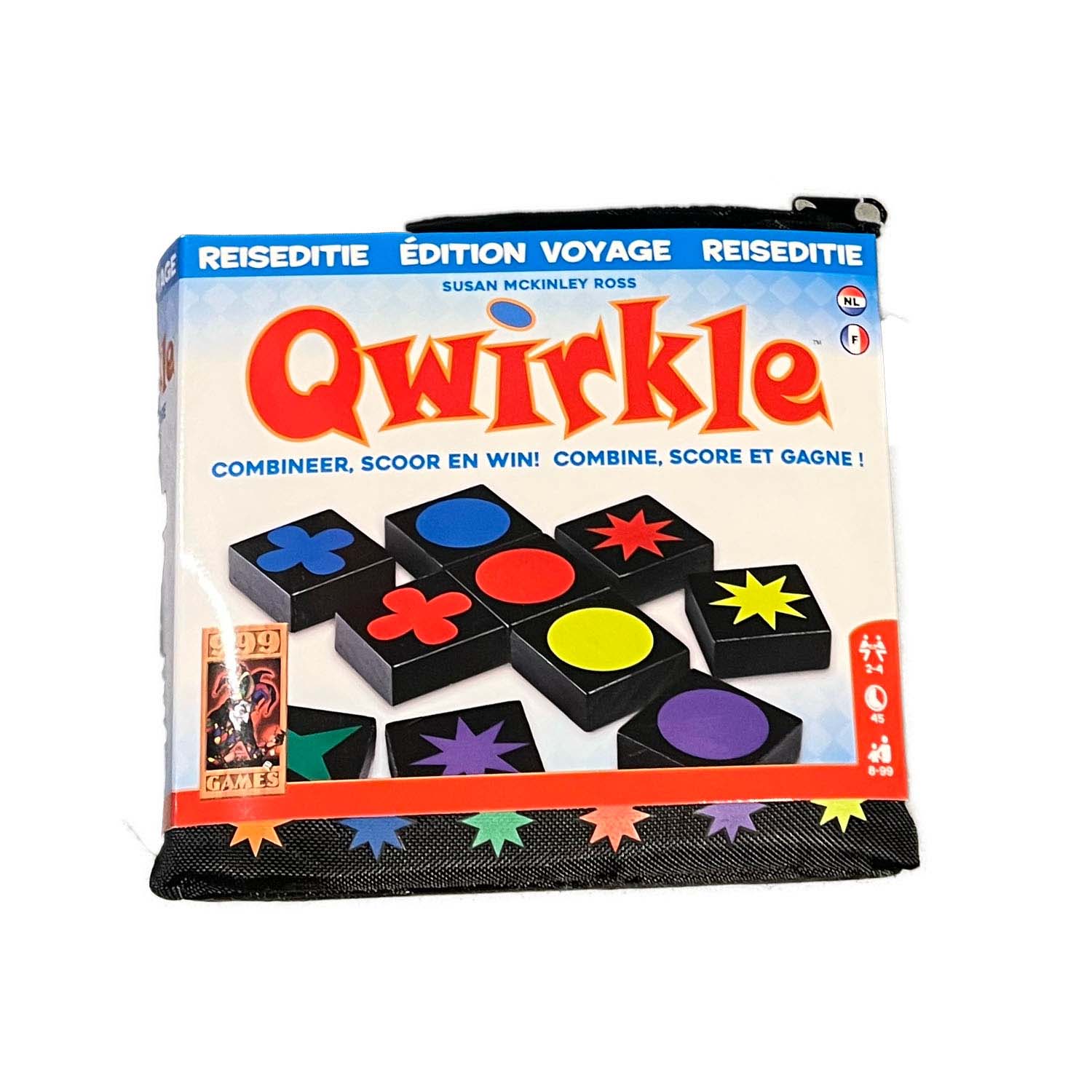999 games Qwirkle Reiseditie - Bordspel