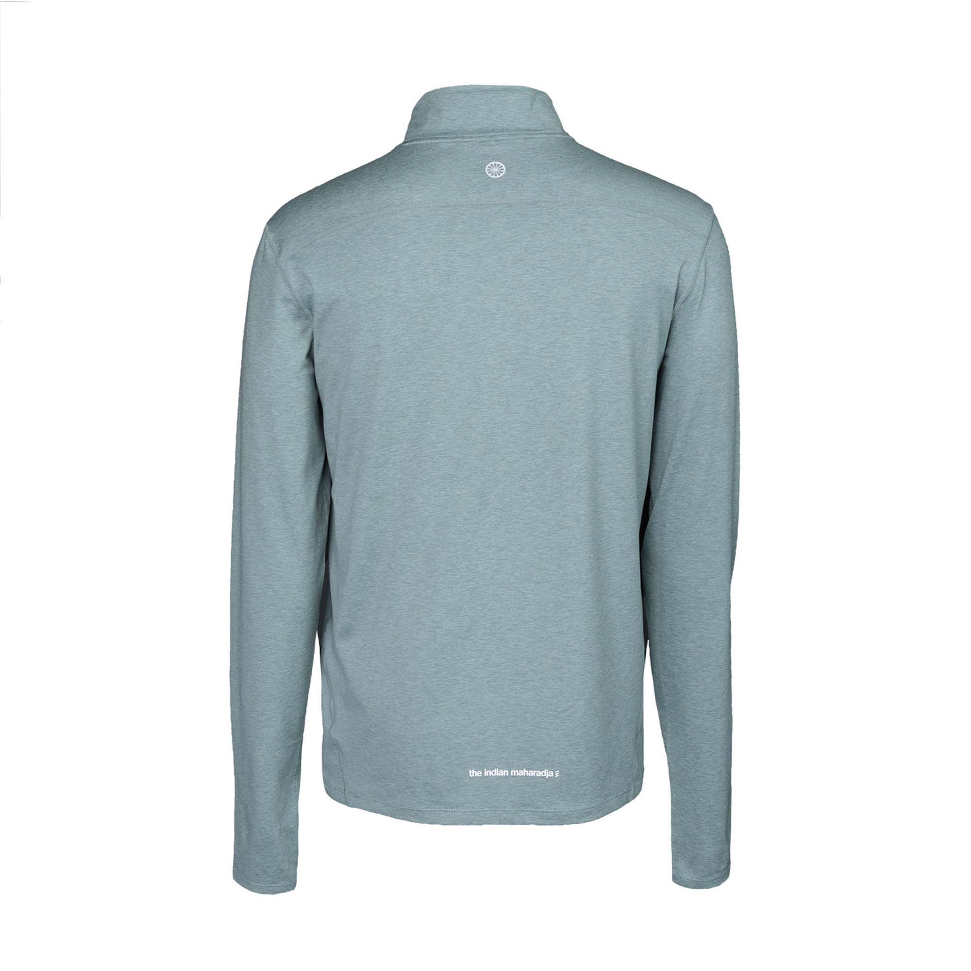 THE INDIAN MAHARADJA Half Zip Longsleeve Heren