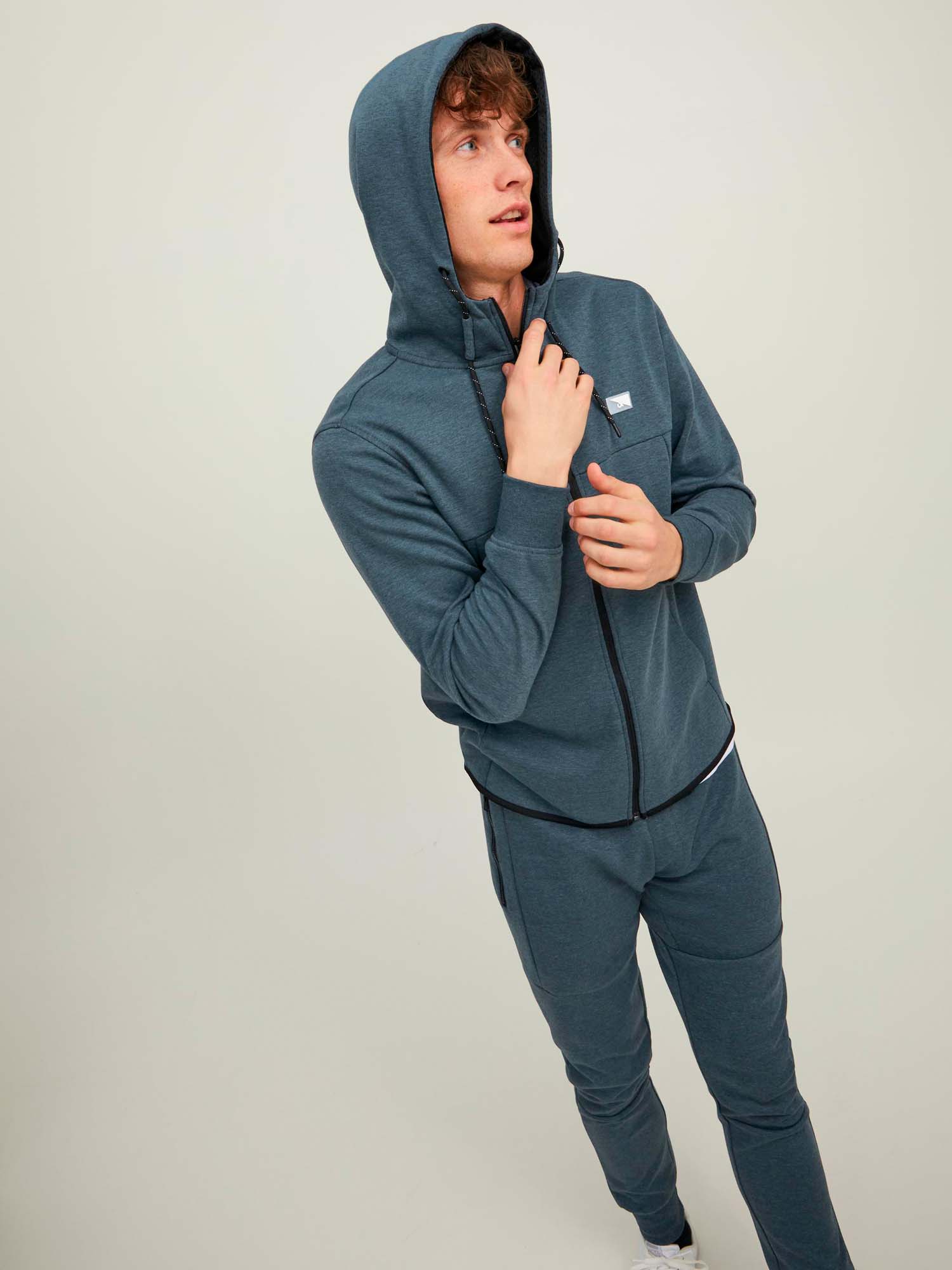 JACK AND JONES air zip hood Heren