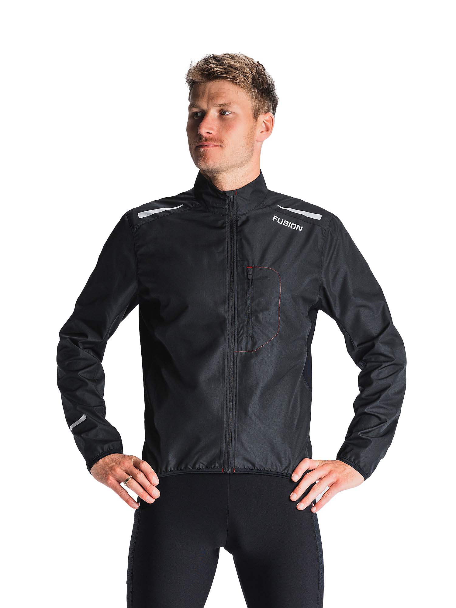 Mens s1 run jacket 0018 black 1 v1