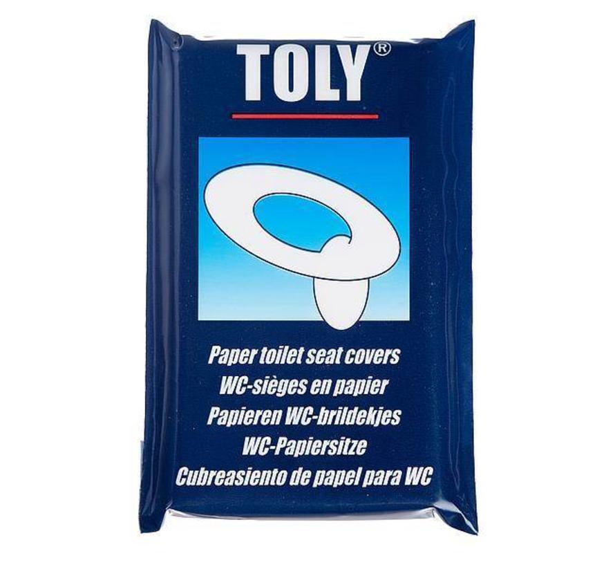 TOLY Toly WC-brildekjes Papier 10st