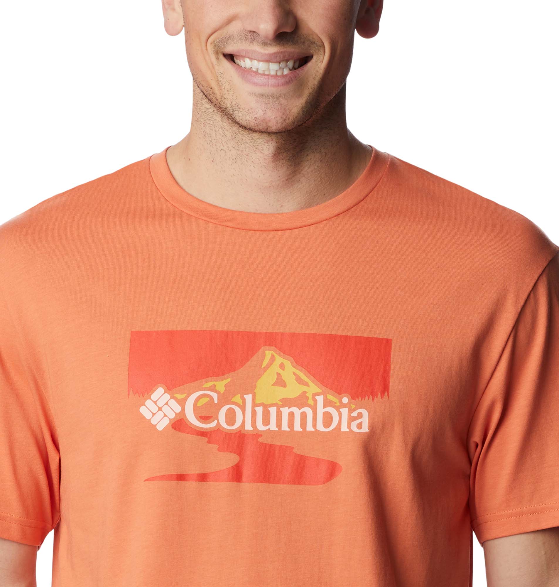 COLUMBIA Path Lake Grapic T-shirt  Heren