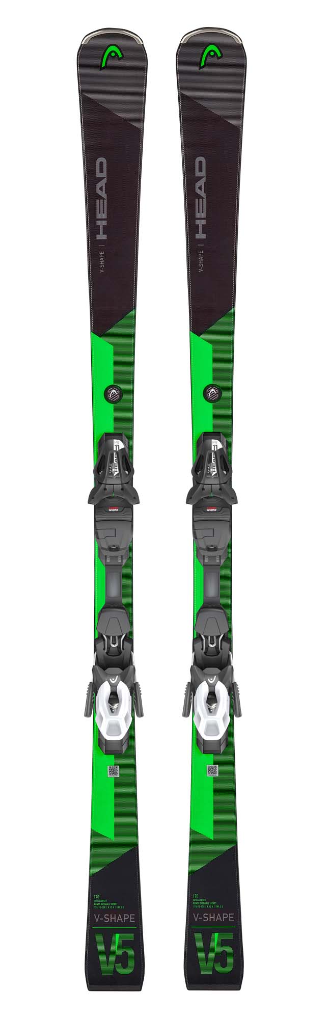HEAD V-Shape V5 /Unisex Ski'S + Pr 11.0 Gw Binding Heren