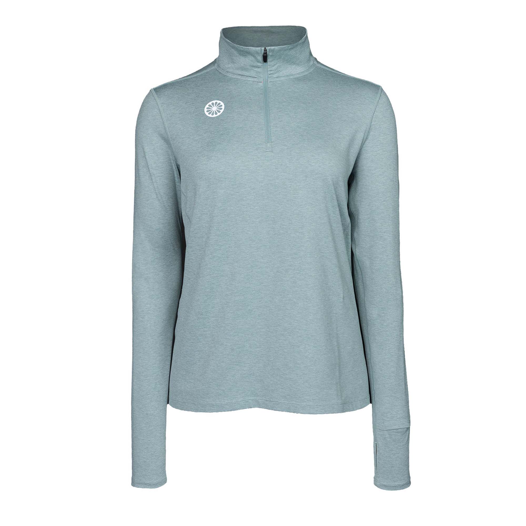 THE INDIAN MAHARADJA Half Zip Longsleeve Dames