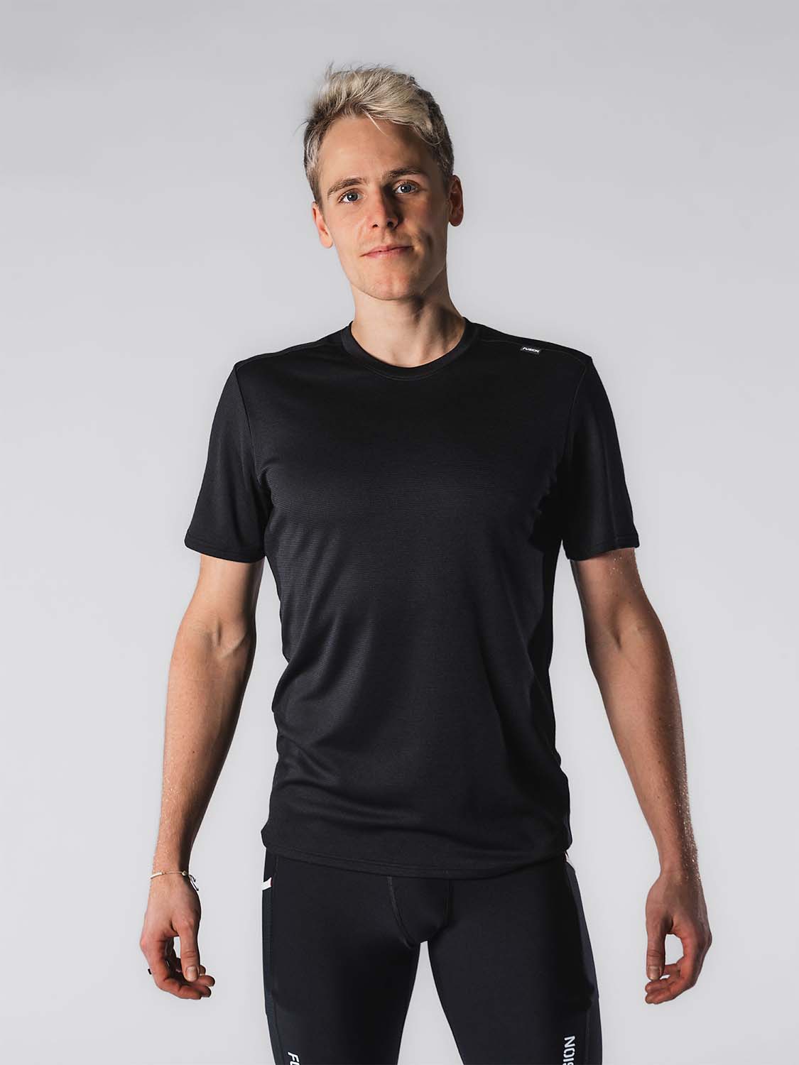 Mens technical merino 150 t shirt 1153 black 1 v1