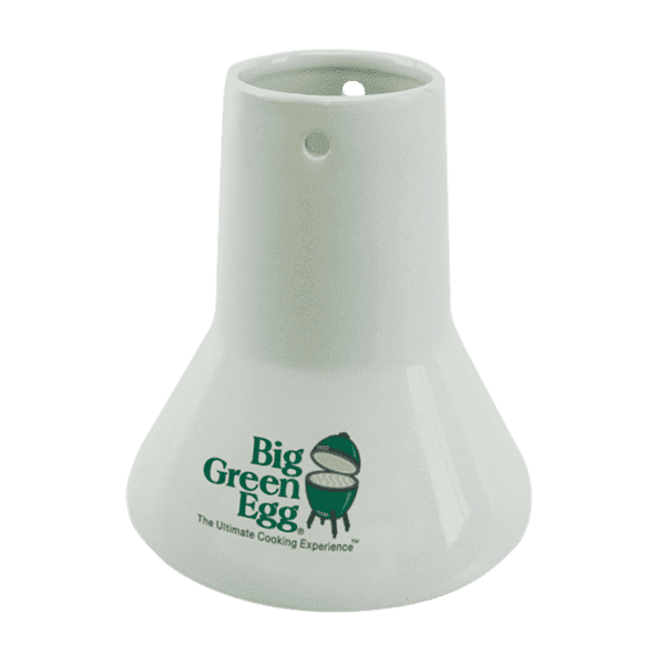 BIG GREEN EGG Sittin Chicken Ceramic Roaster