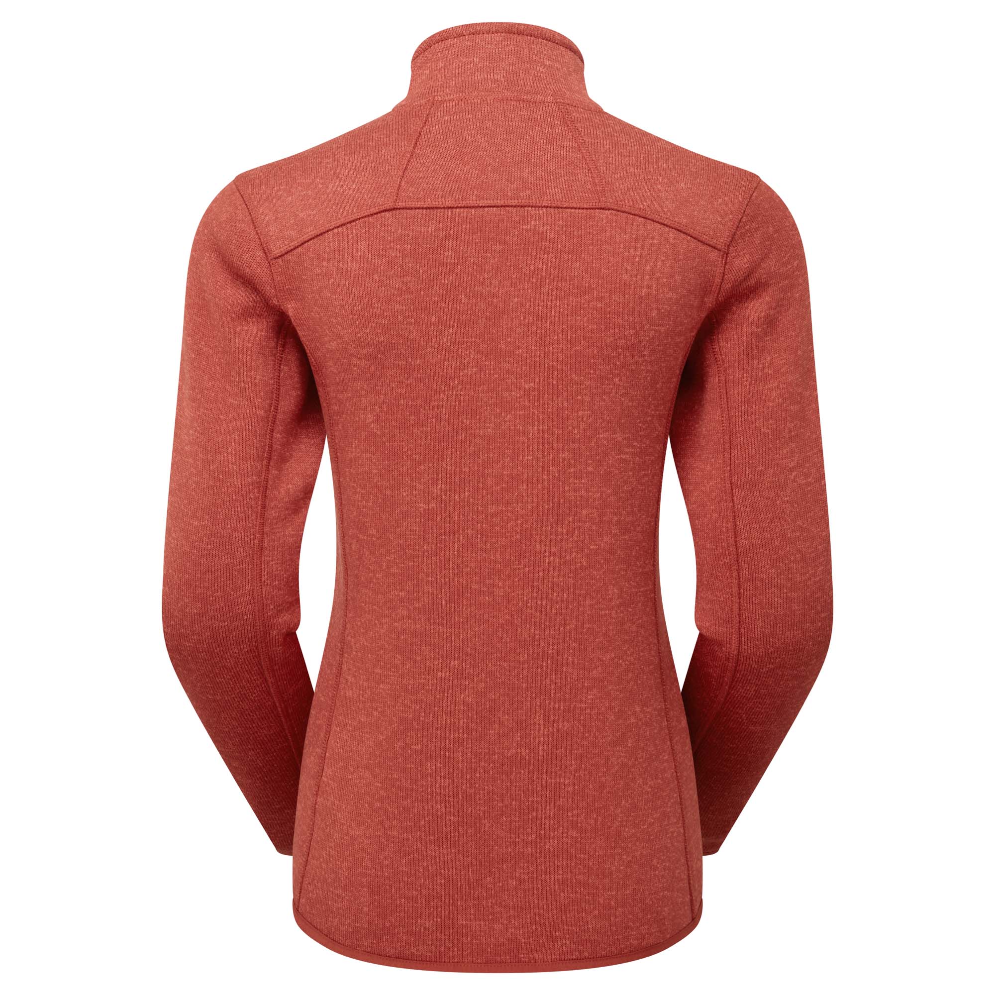 Sp 008109 abhail knitted jacket sp 01730 redearth back
