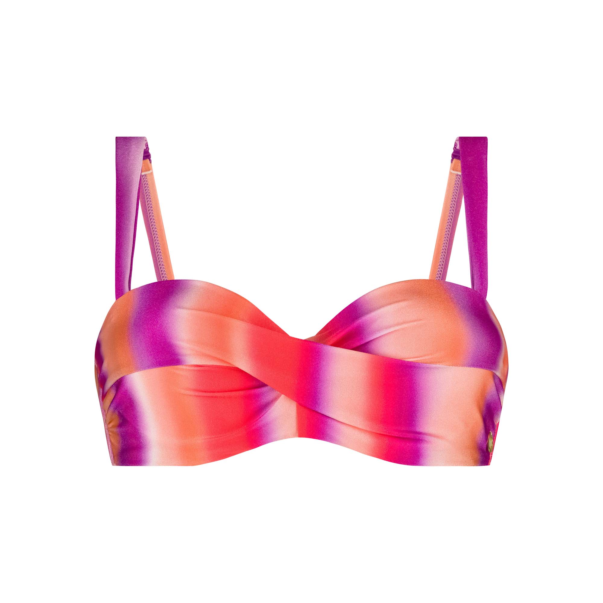 TWEKA Twisted Bikini Top Voorgevormd met Beugels Dames