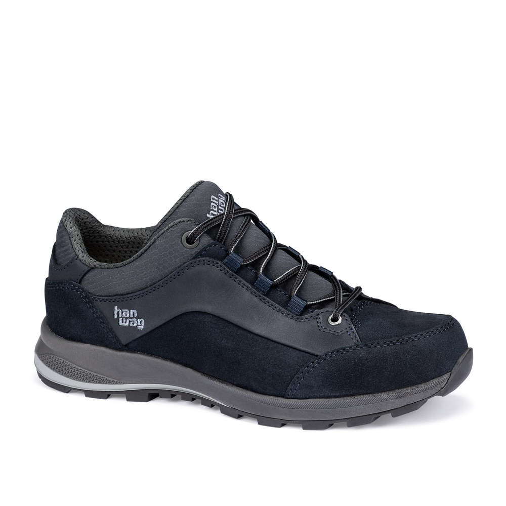 HANWAG Banks Low Bunion Ll Dames Wandelschoenen A/B Blauw