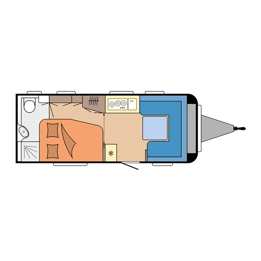 Indeling Hobby Excellent 540 WFU