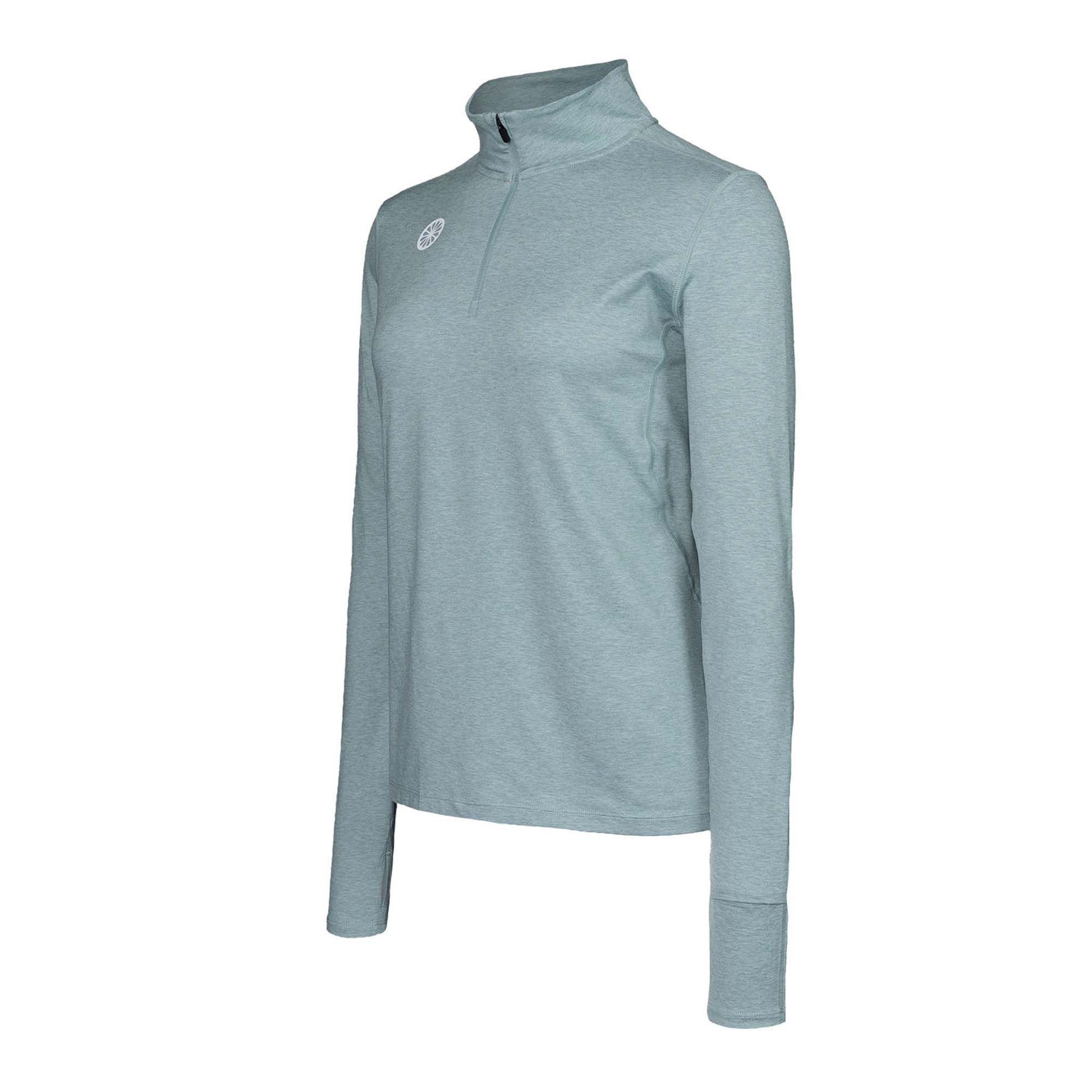 THE INDIAN MAHARADJA Half Zip Longsleeve Dames