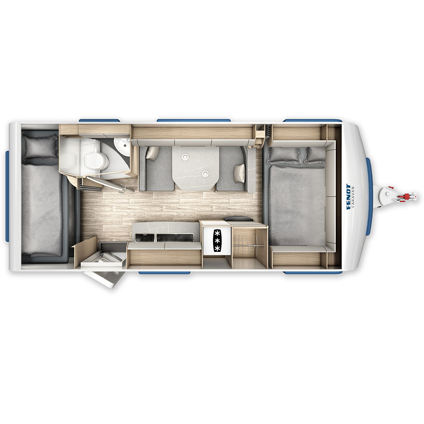 Indeling Fendt Bianco Selection 515 SKM