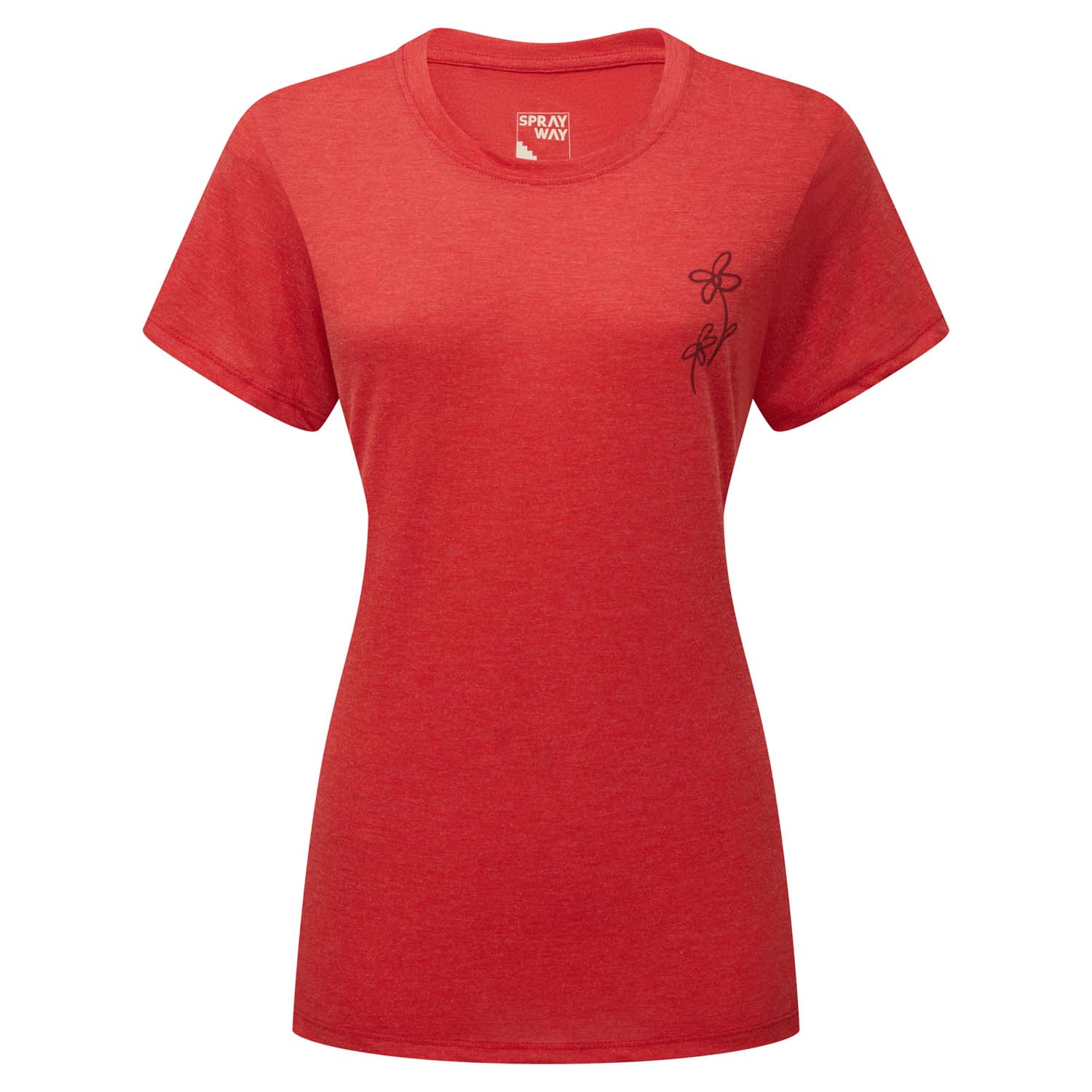 Sp 008667 fleur w tee sp 01729 deep coral front